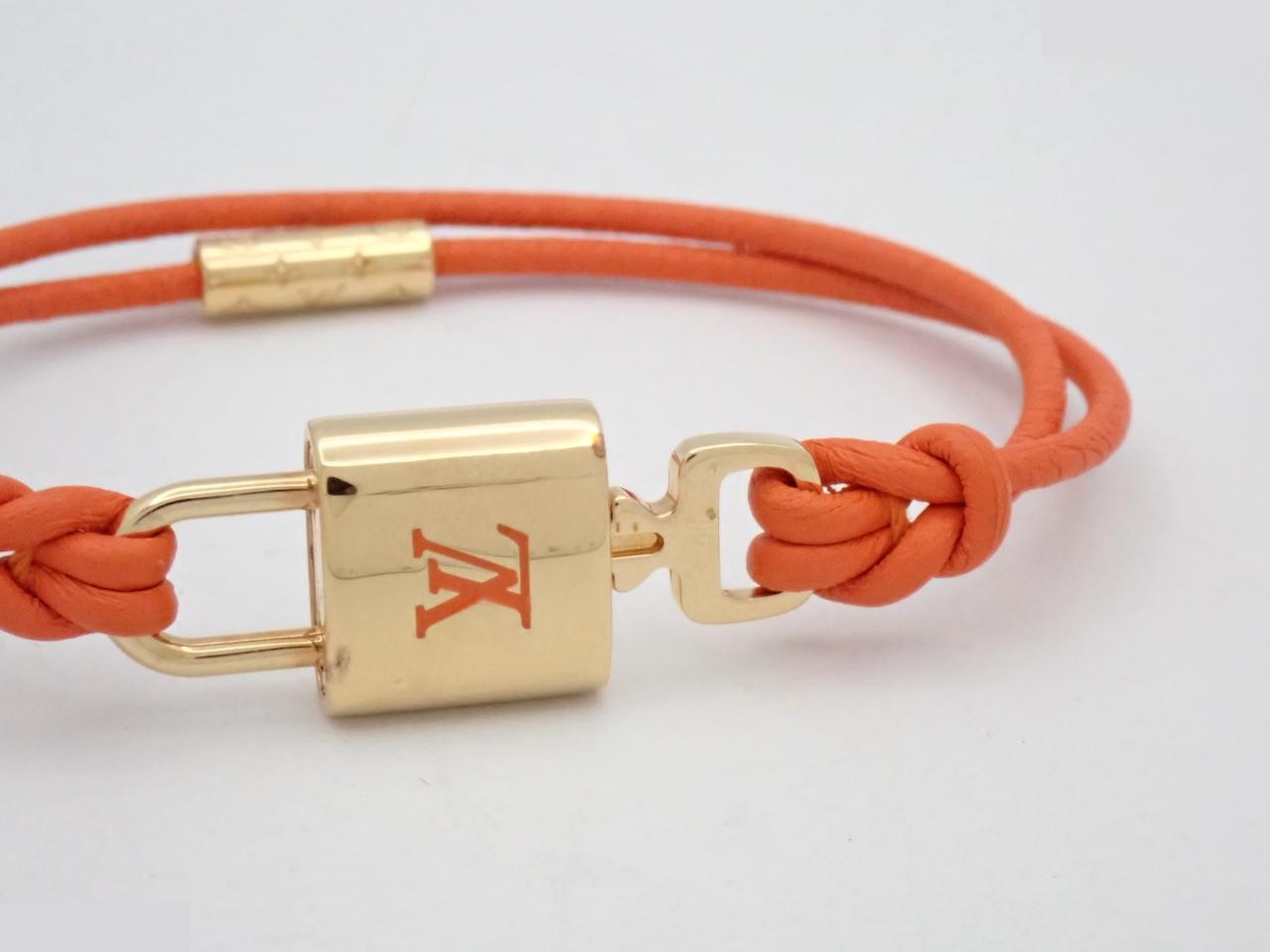 LV Padlock Bracelet M8522F, Wrist size approximately 15cm — view 3