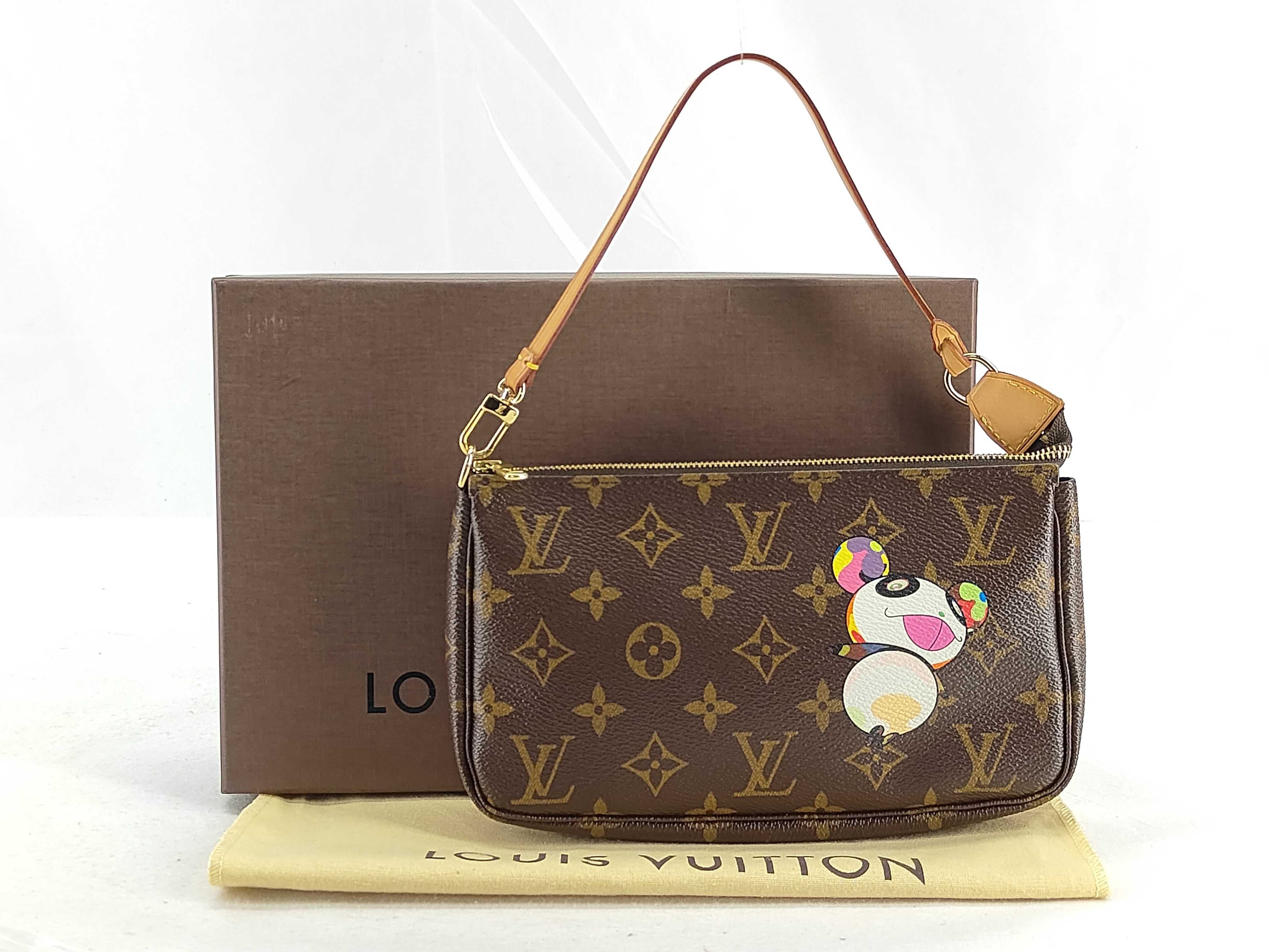 Monogram Takashi Murakami Monogram Panda Pochette Accessoires Pouch
