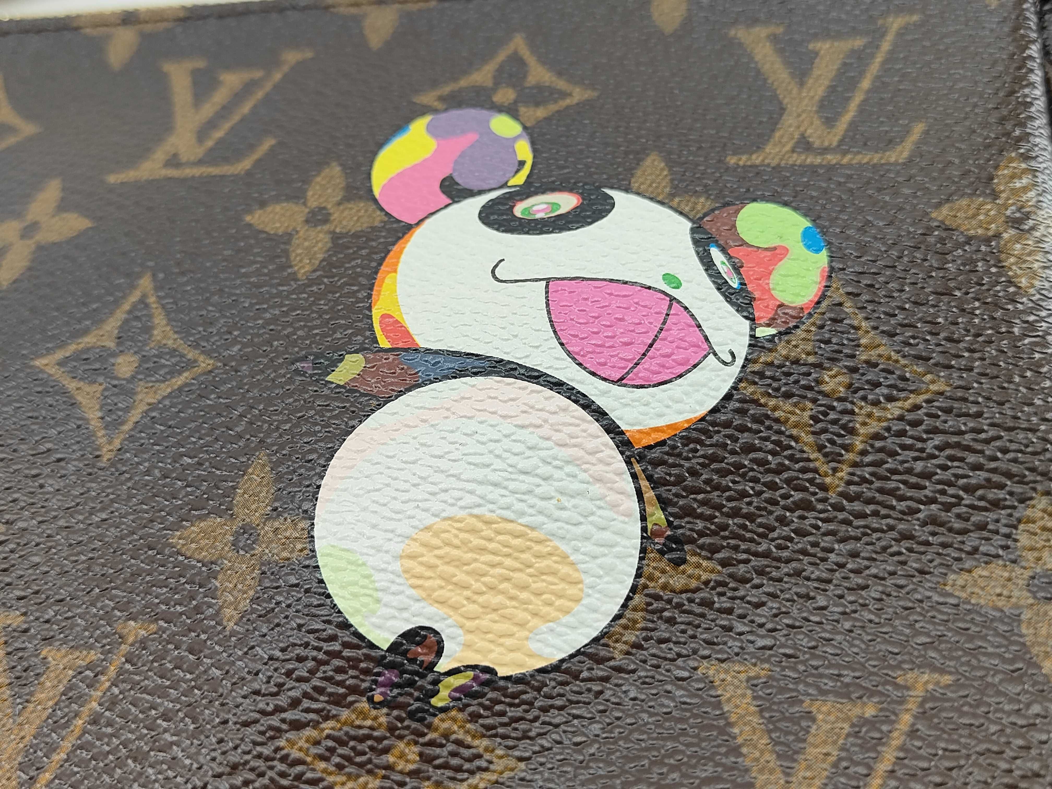 Monogram Takashi Murakami Monogram Panda Pochette Accessoires Pouch — view 14