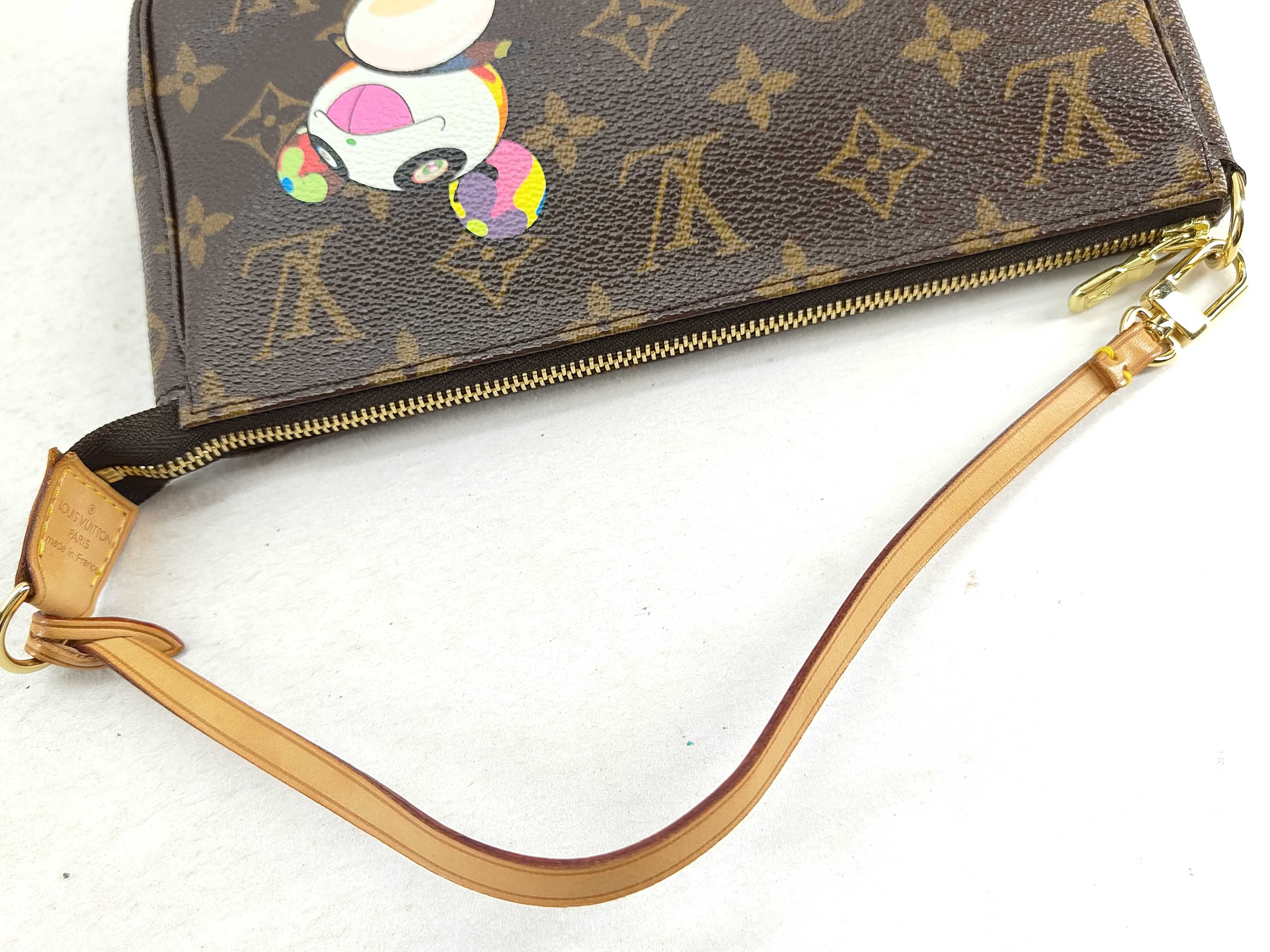 Monogram Takashi Murakami Monogram Panda Pochette Accessoires Pouch — view 4
