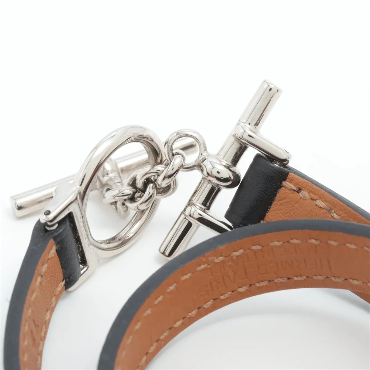 Croisière Double Tour K stamp: 2025 Bracelet T2 Leather Black — view 4