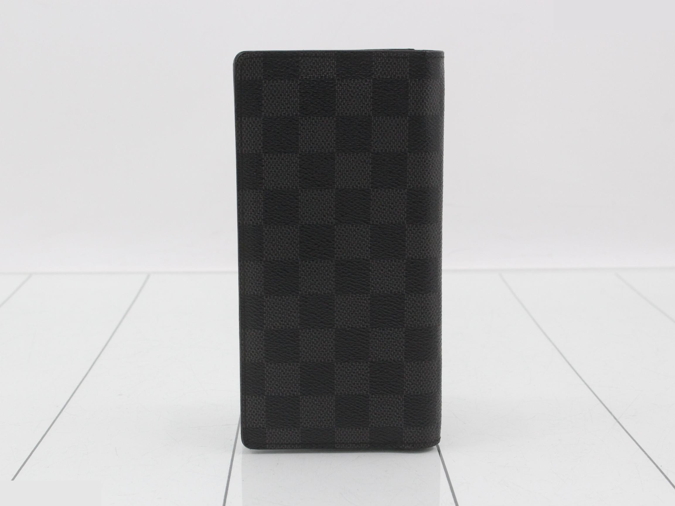 Damier Graphite Portefeuille Brazza — view 2