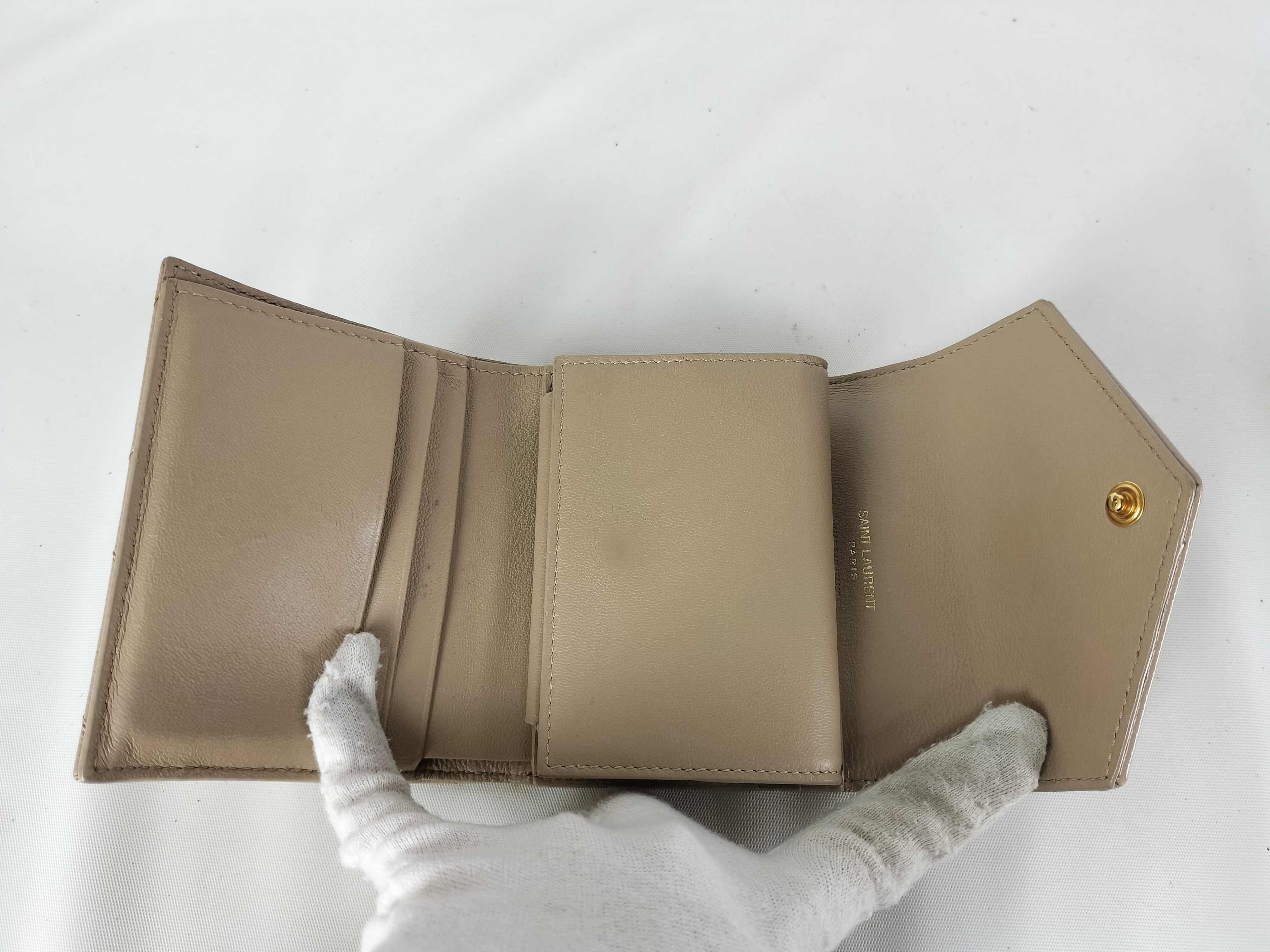 V-stitch folding wallet — view 6