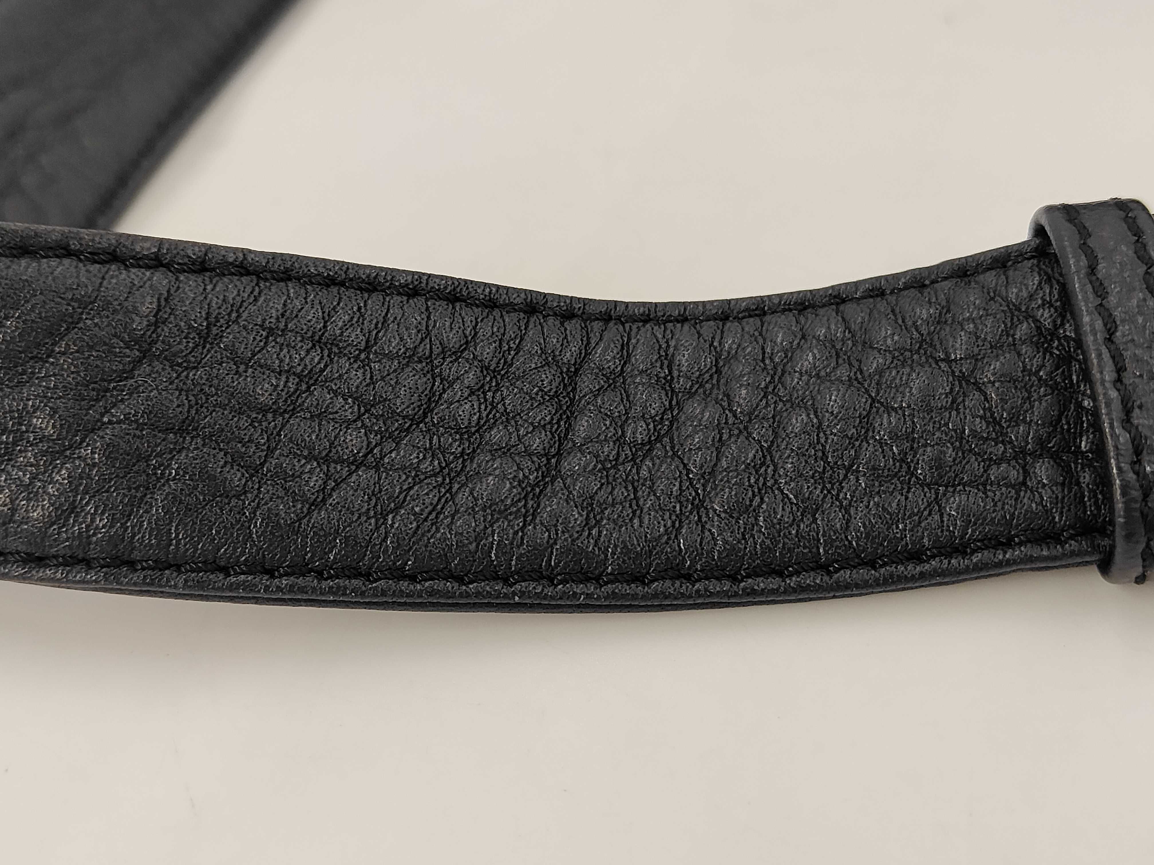 shoulder bag, leather, black. — view 5