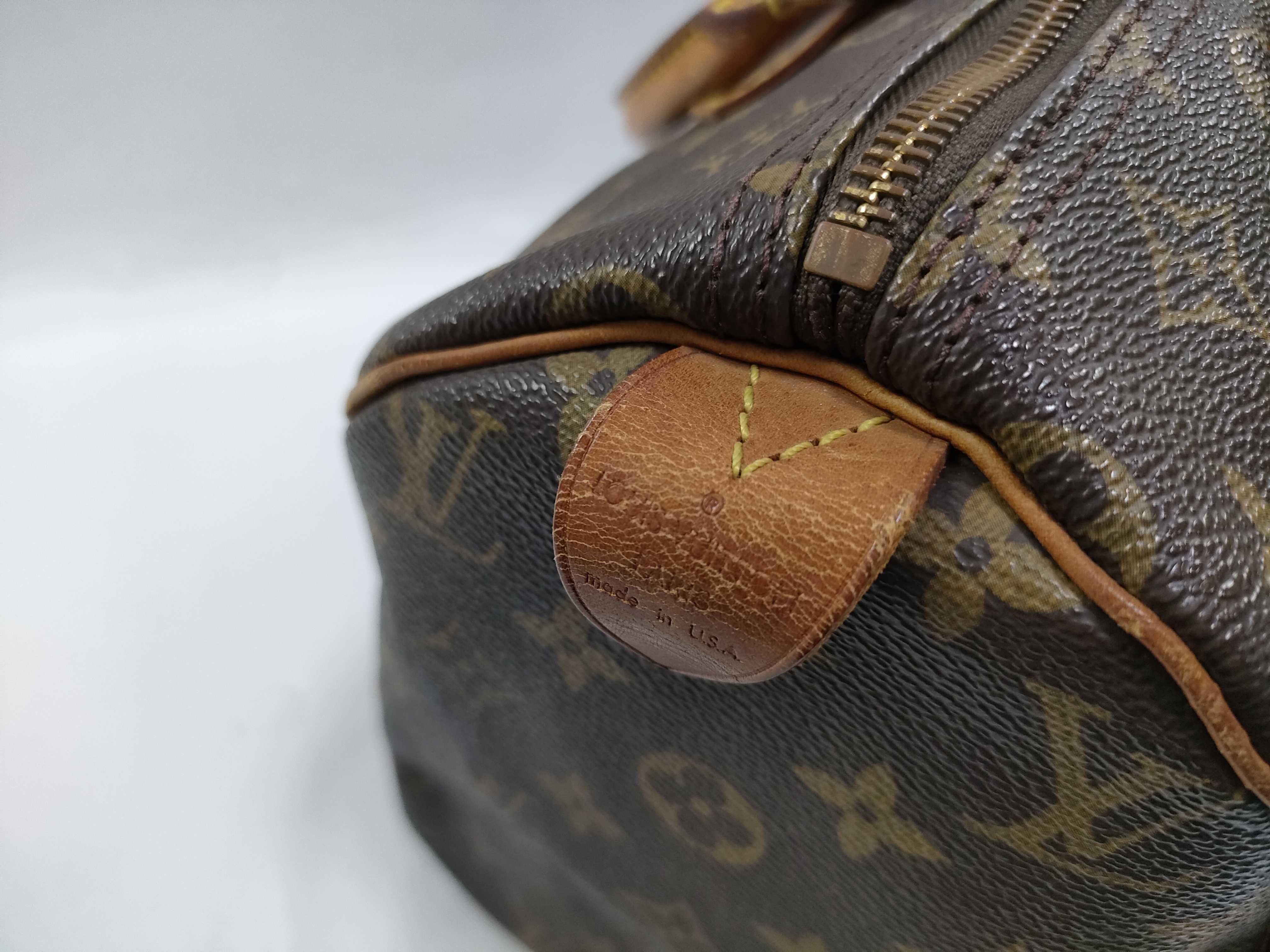 Monogram Louis Vuitton Speedy 30 Boston Bag — view 11