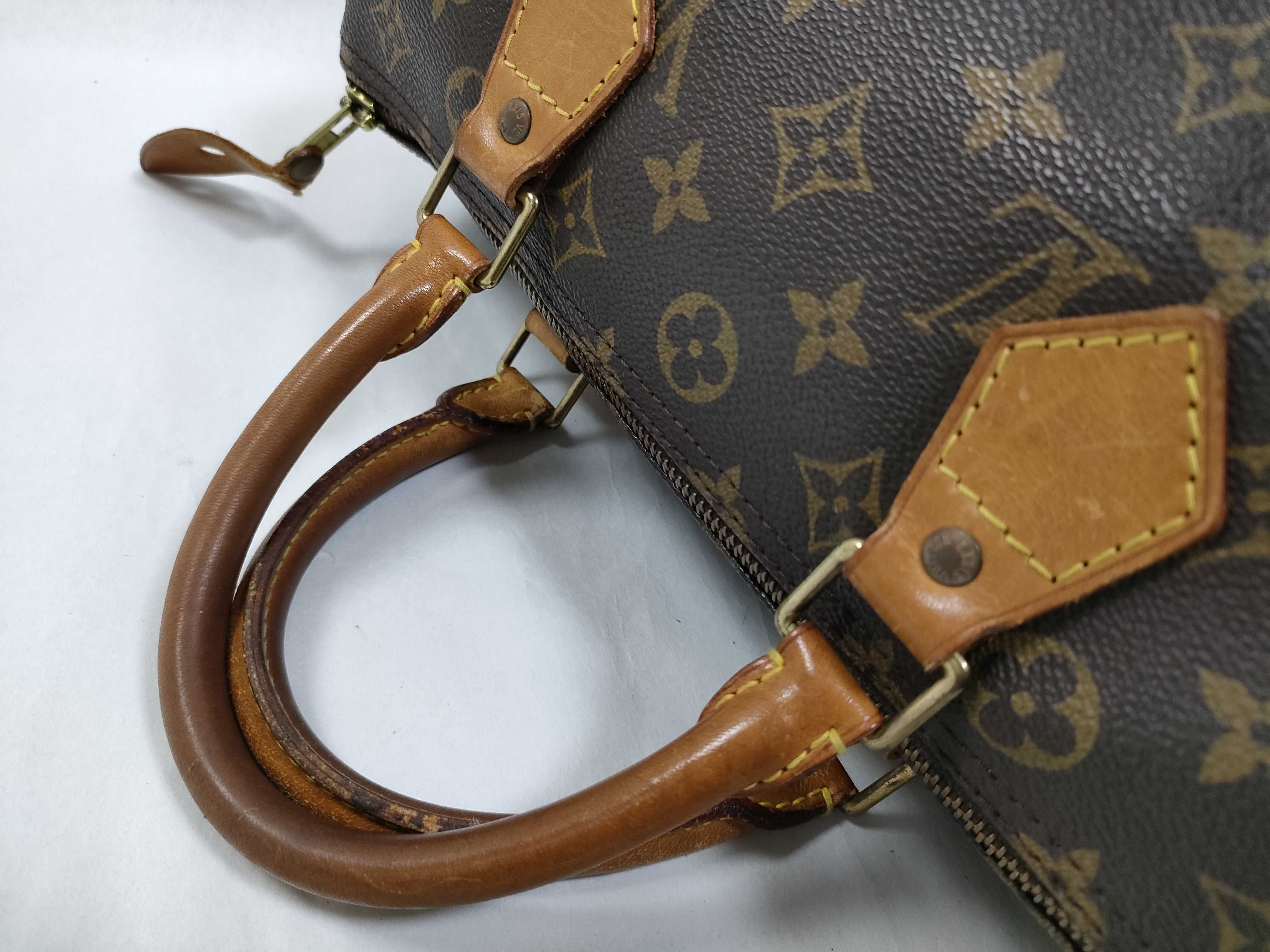 Monogram Louis Vuitton Speedy 30 Boston Bag — view 3
