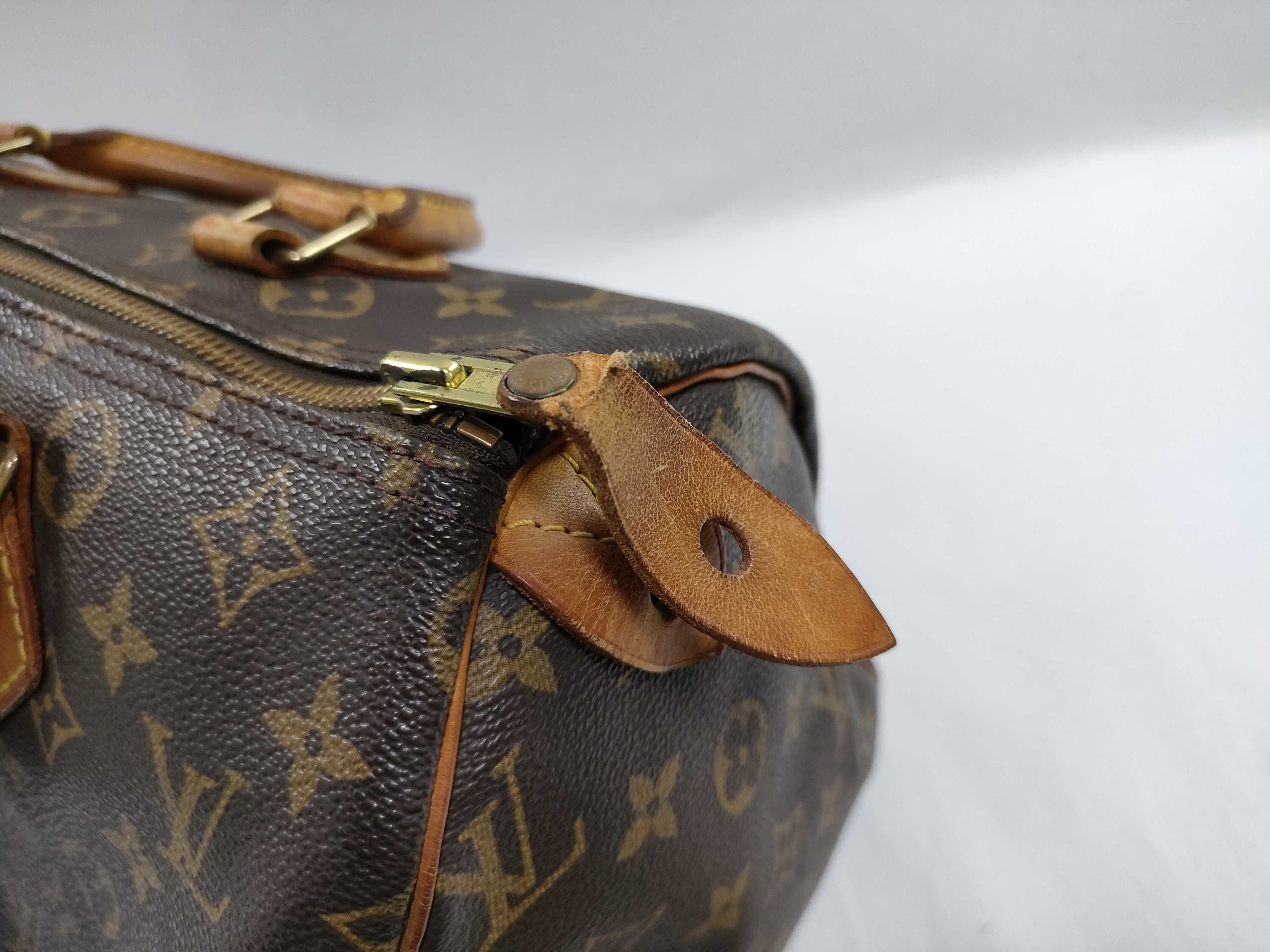 Monogram Louis Vuitton Speedy 30 Boston Bag — view 9