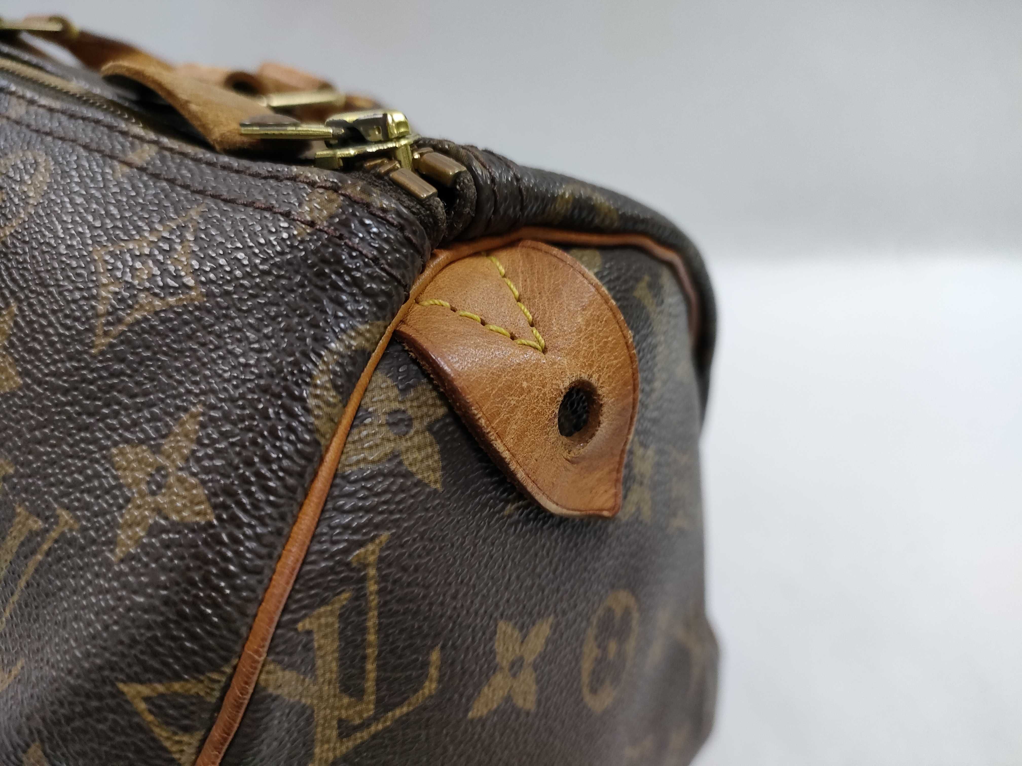 Monogram Louis Vuitton Speedy 30 Boston Bag — view 10