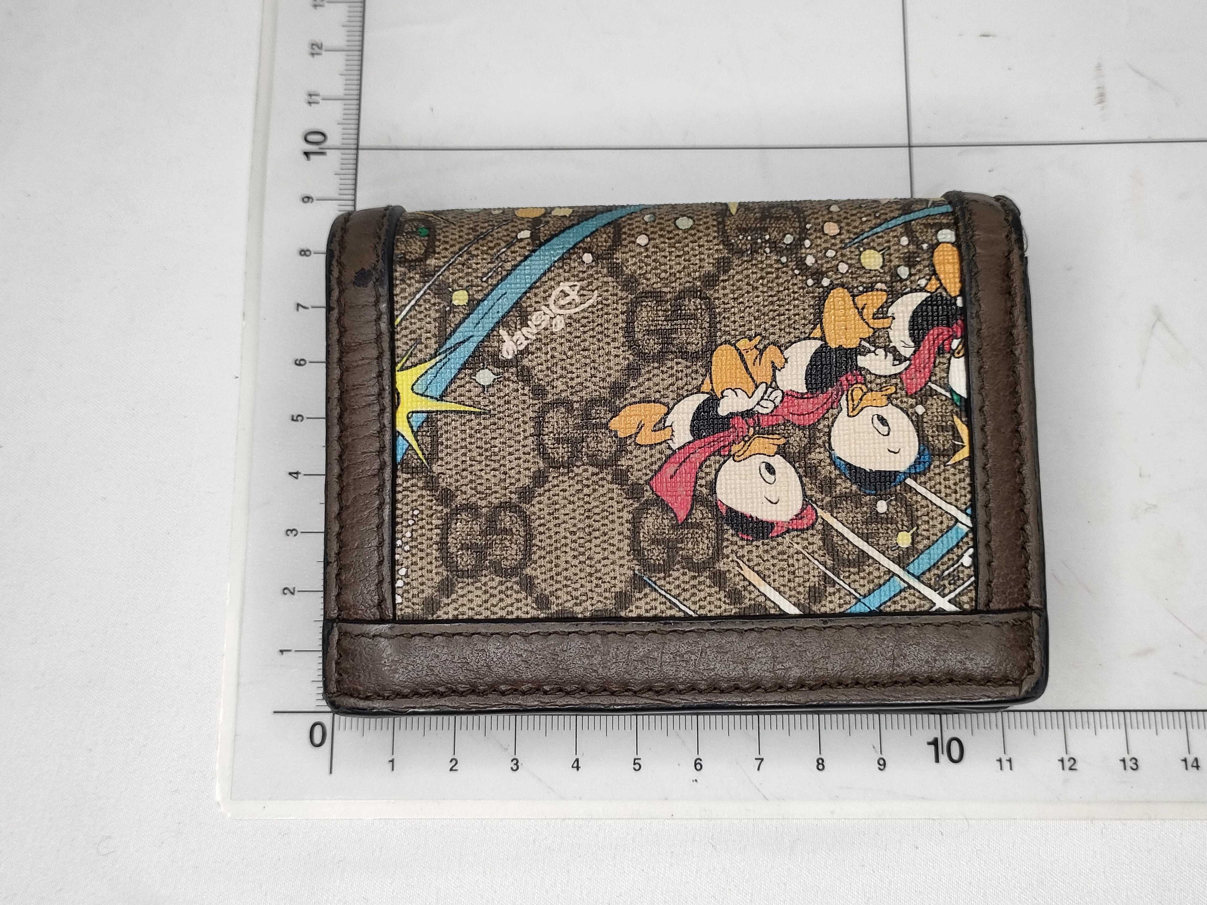 GG Supreme Gucci x Disney GG Supreme Compact Wallet 648121 — view 2