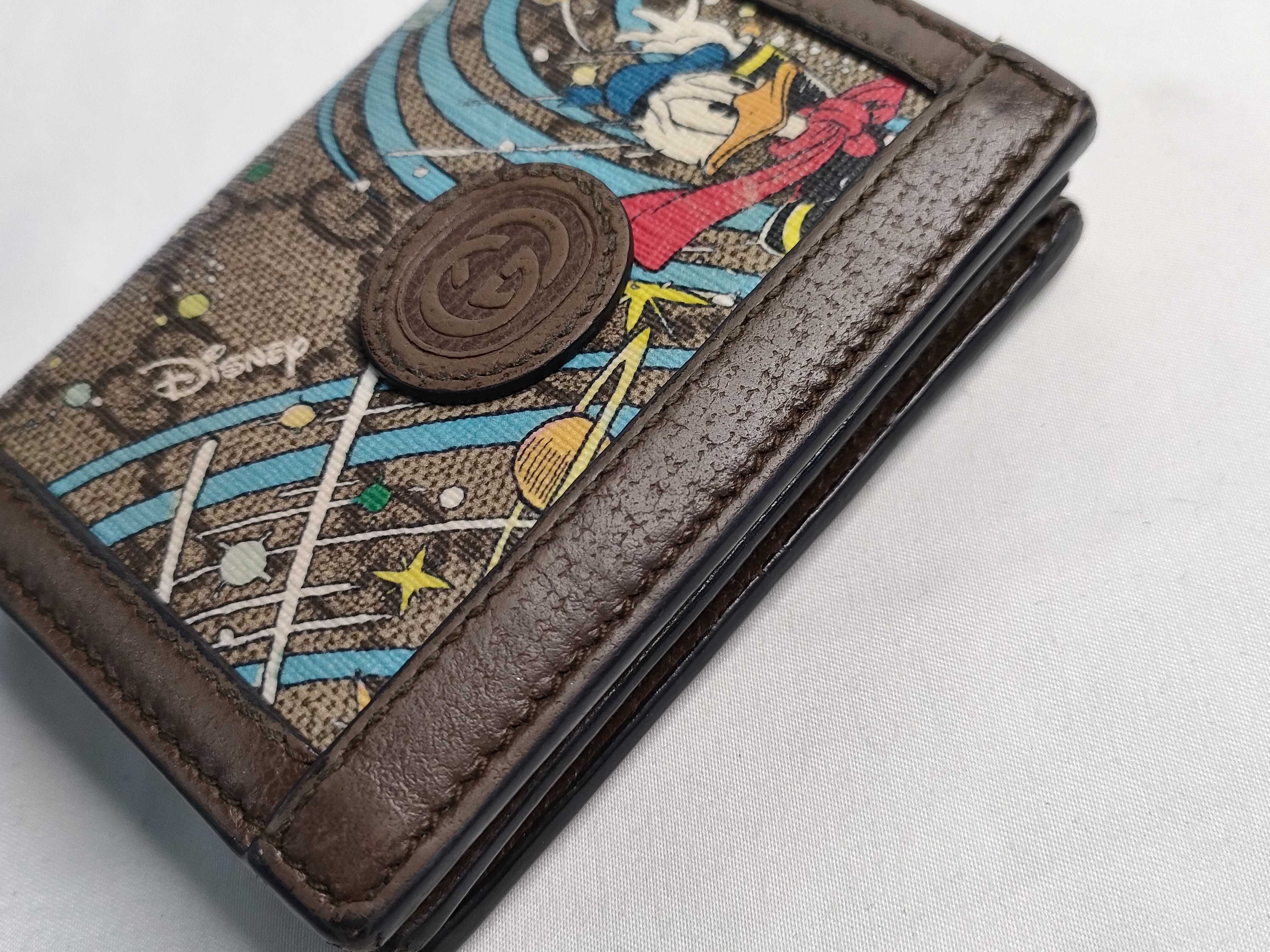 GG Supreme Gucci x Disney GG Supreme Compact Wallet 648121 — view 14