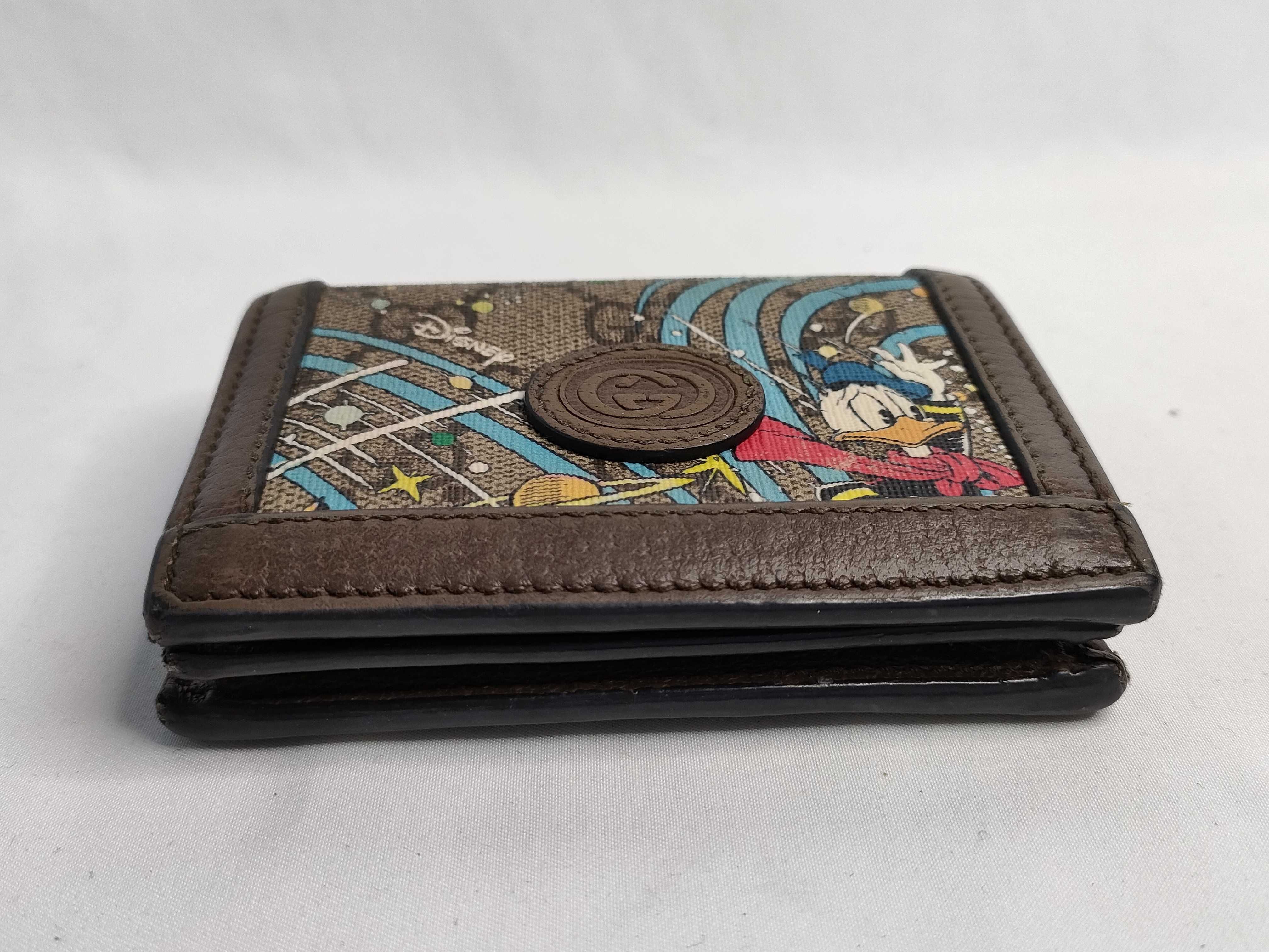 GG Supreme Gucci x Disney GG Supreme Compact Wallet 648121 — view 4