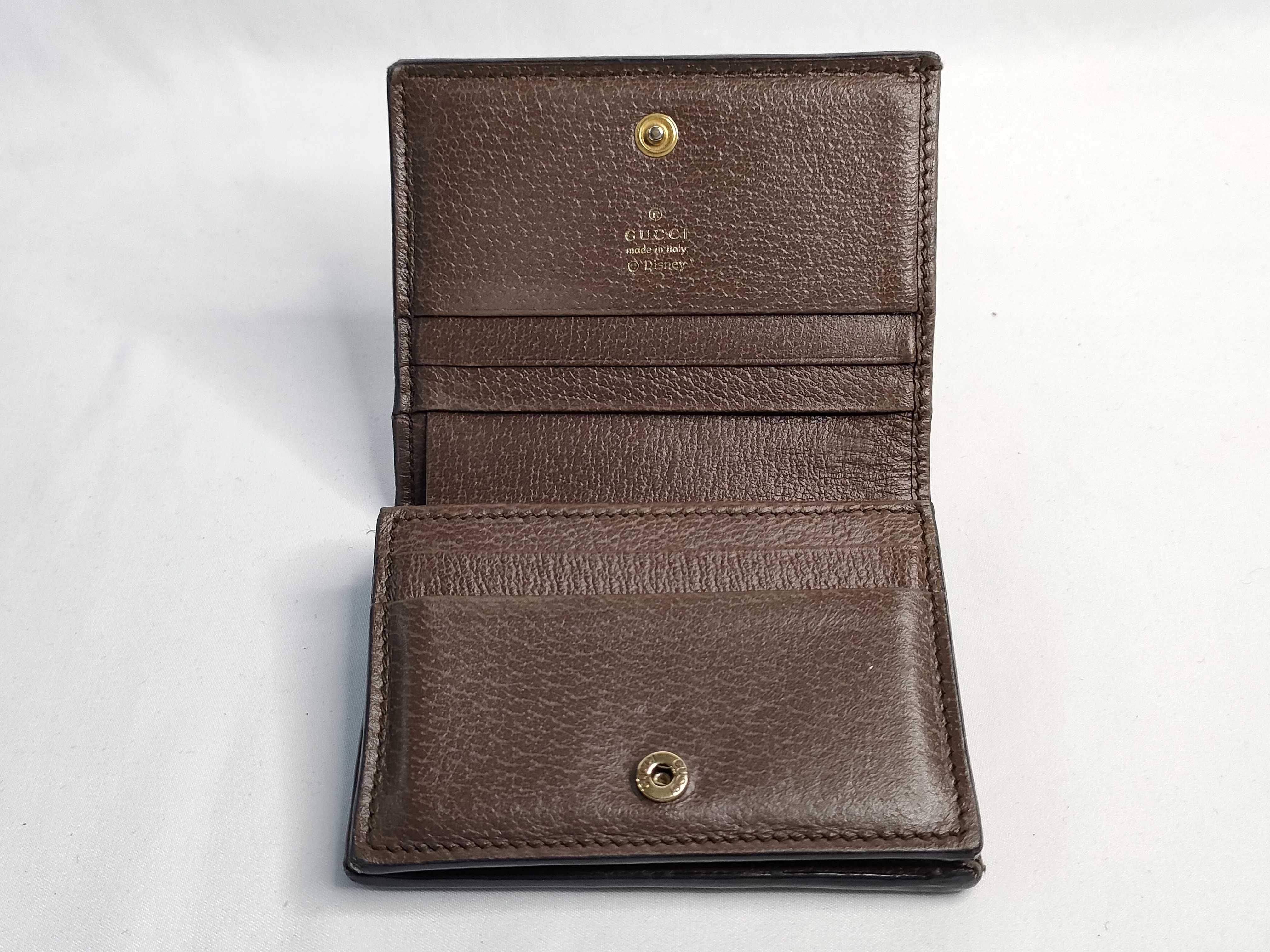GG Supreme Gucci x Disney GG Supreme Compact Wallet 648121 — view 7