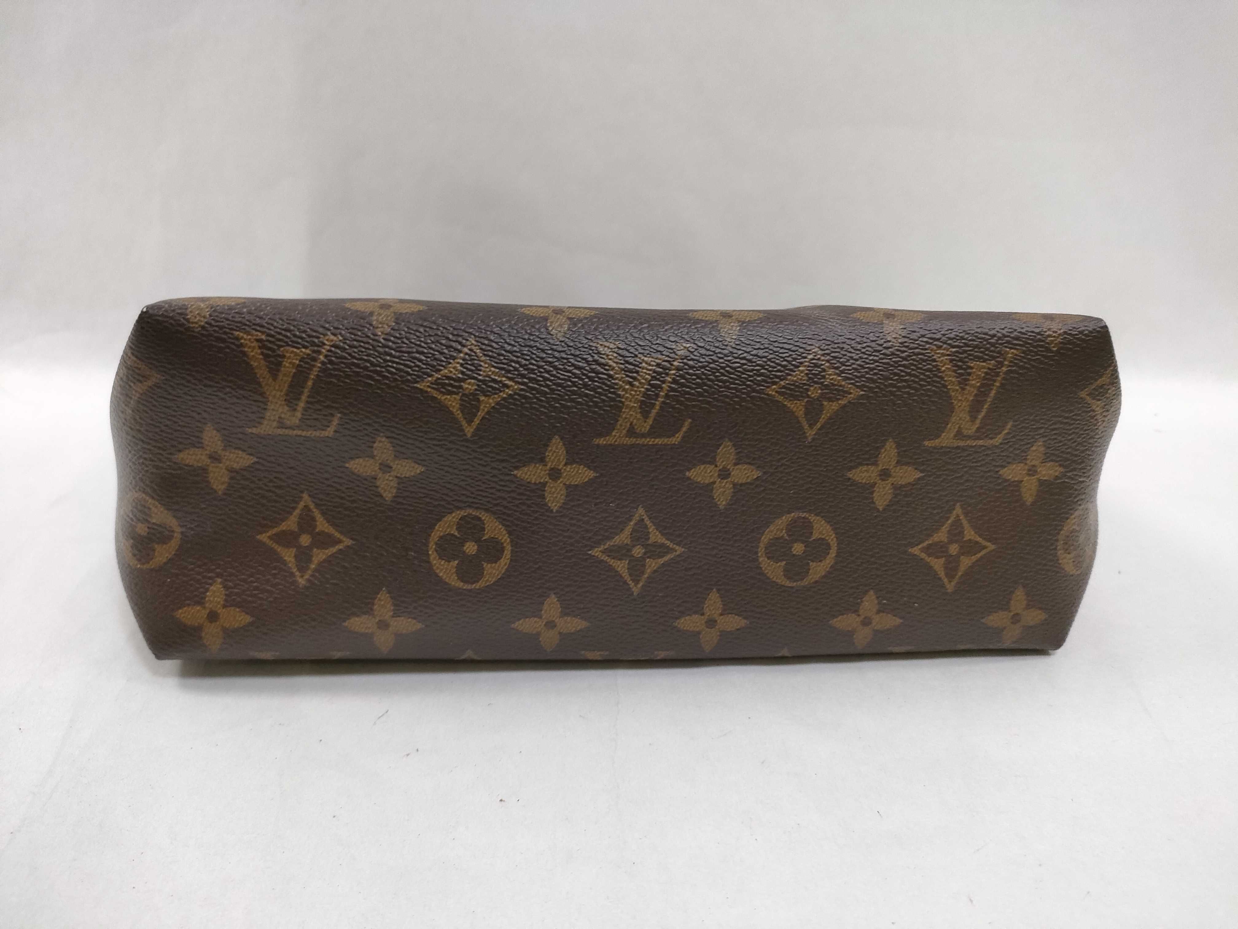 Monogram ID- Canvas Monogram Pallas beauty case Etui Voyage GM Brown Pouch Second Bag — view 4