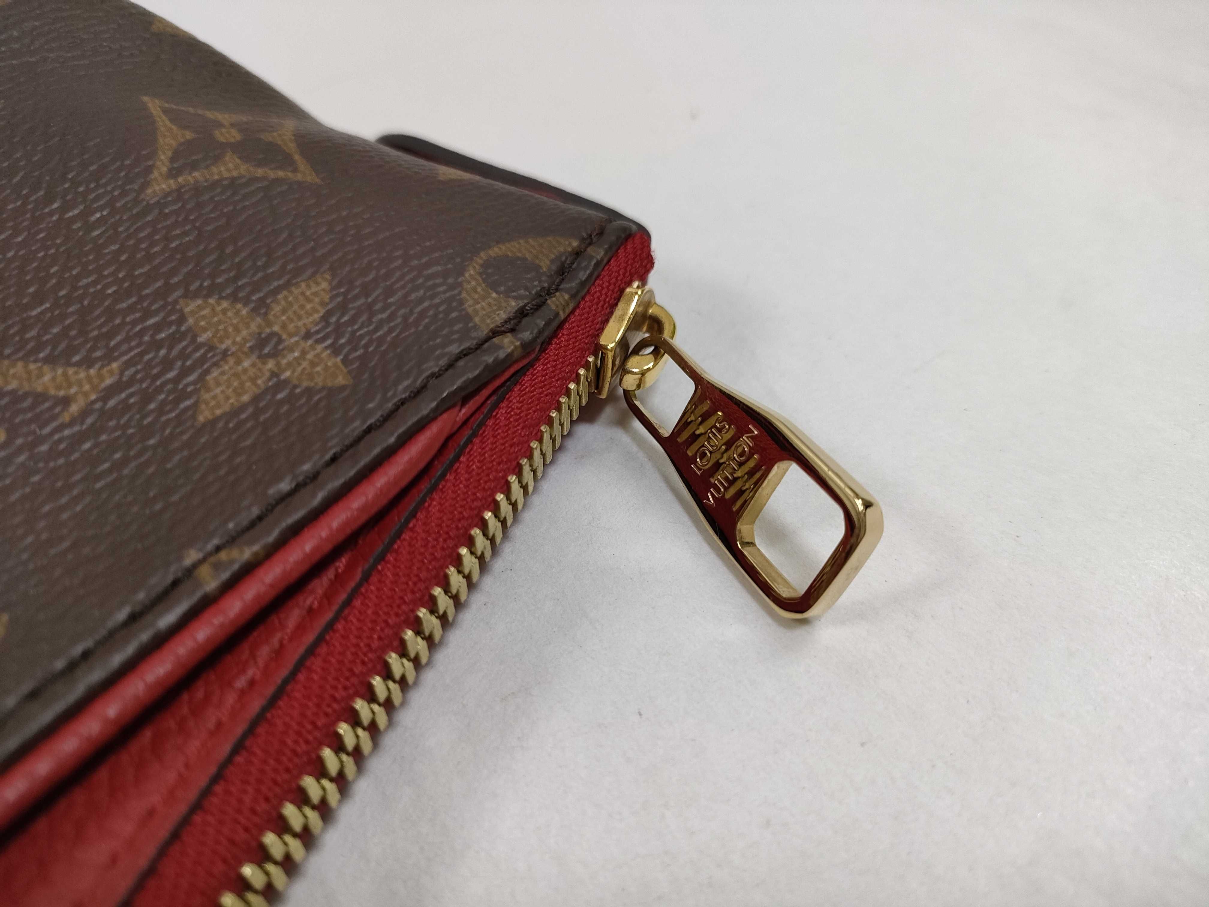 Monogram ID- Canvas Monogram Pallas beauty case Etui Voyage GM Brown Pouch Second Bag — view 6