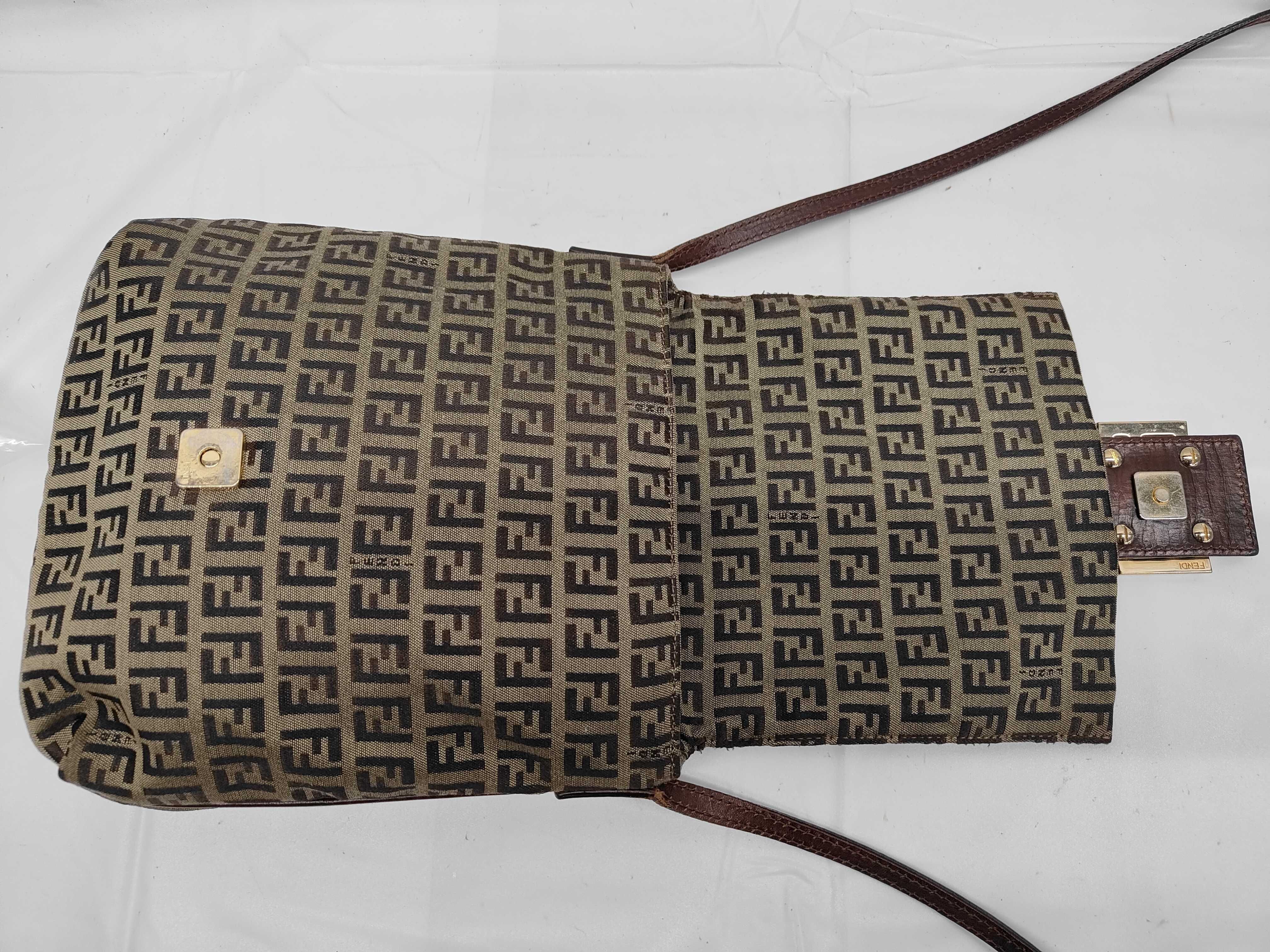 Shoulder Bag with Gold Hardware — view 8