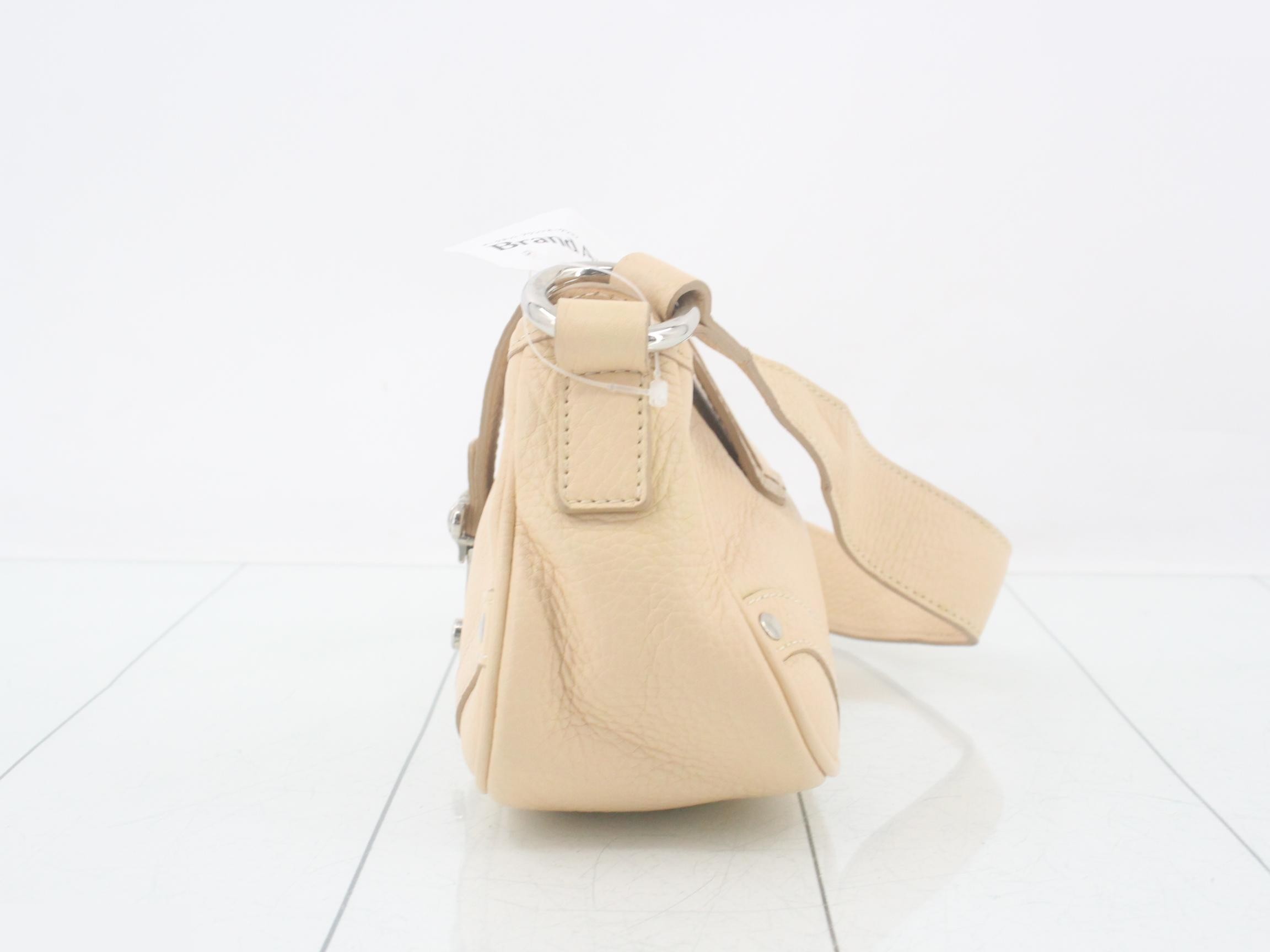 Leather one-shoulder bag — view 3