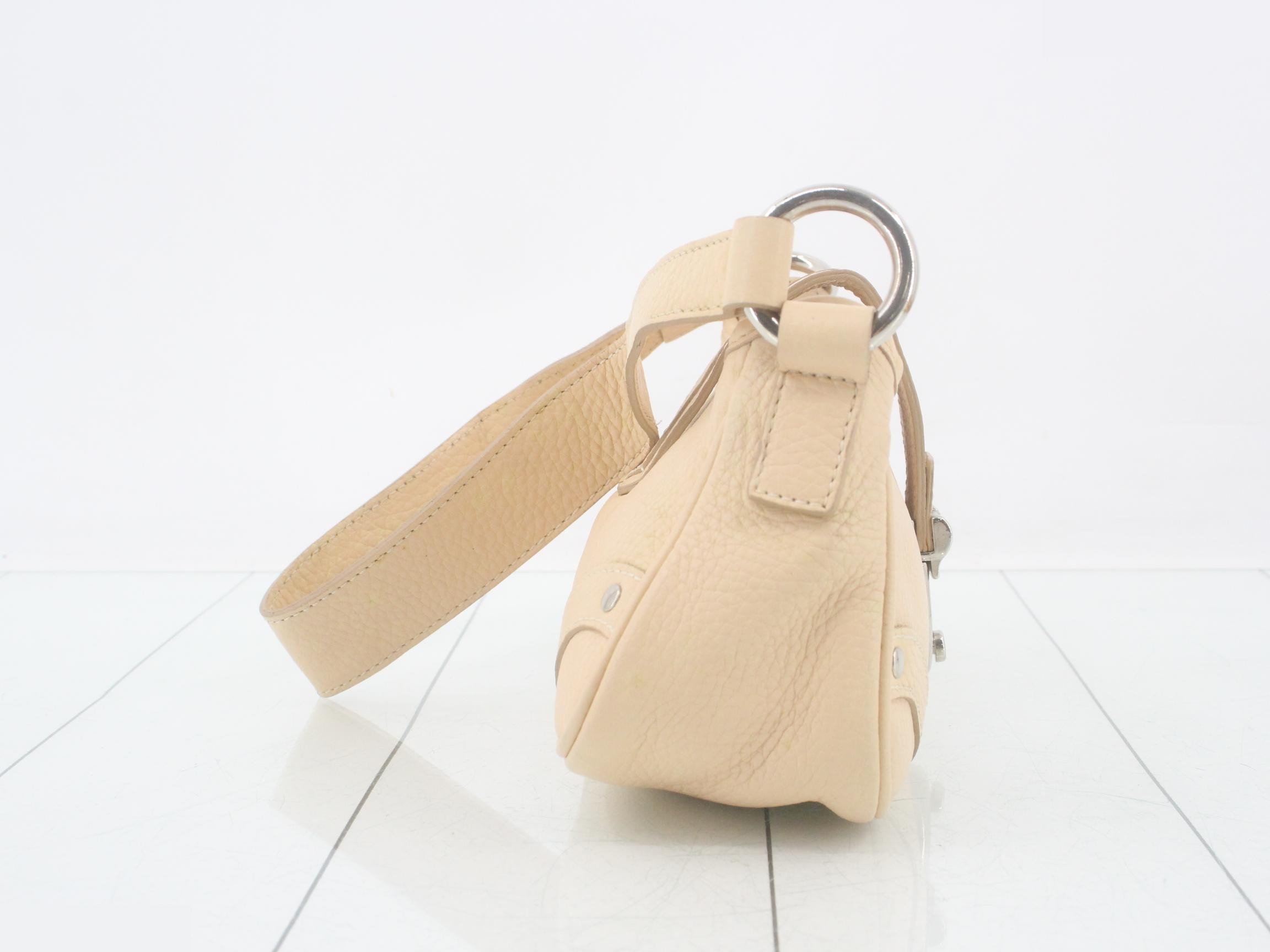 Leather one-shoulder bag — view 4