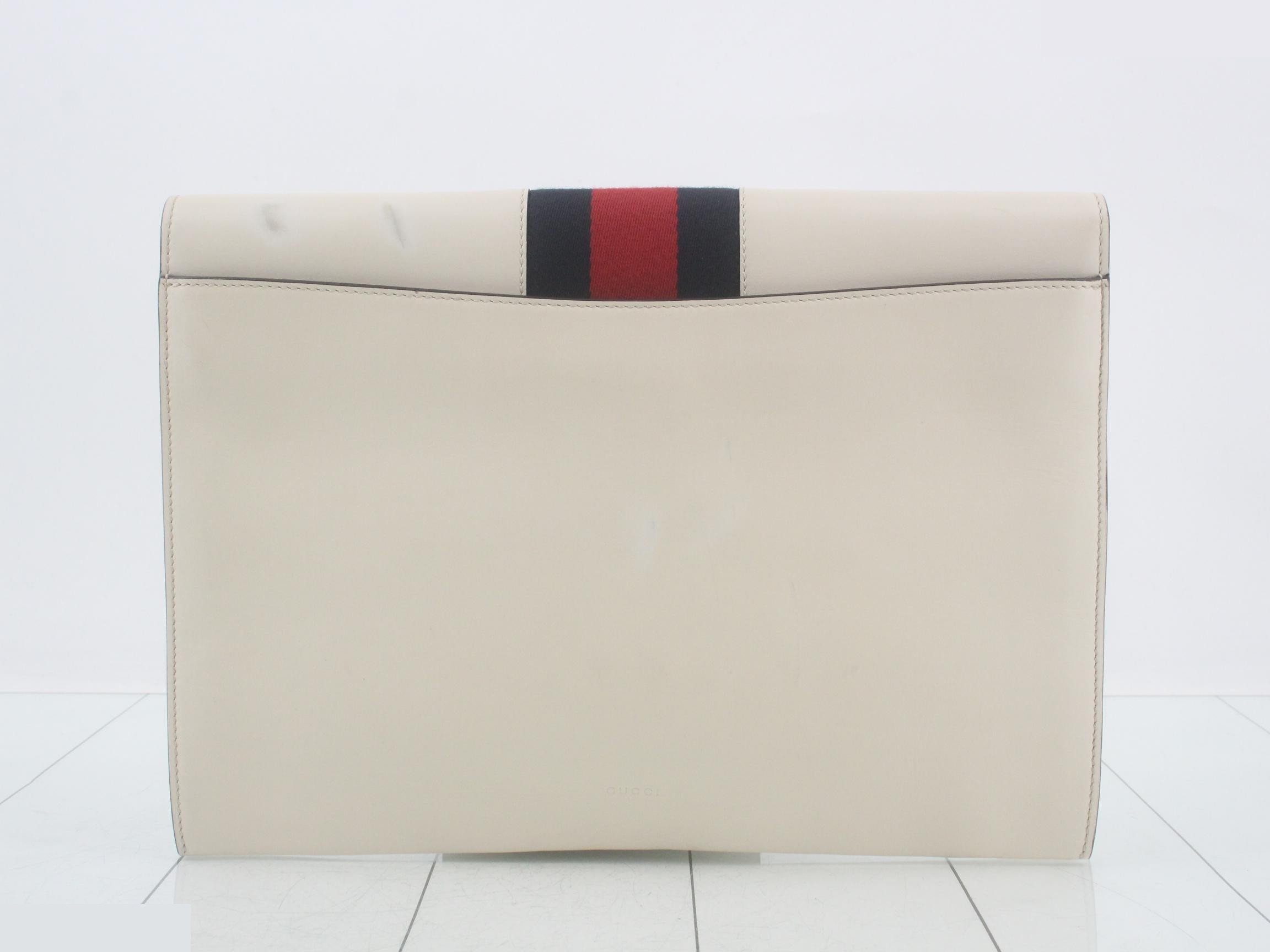 Sylvie Leather Clutch Bag — view 2