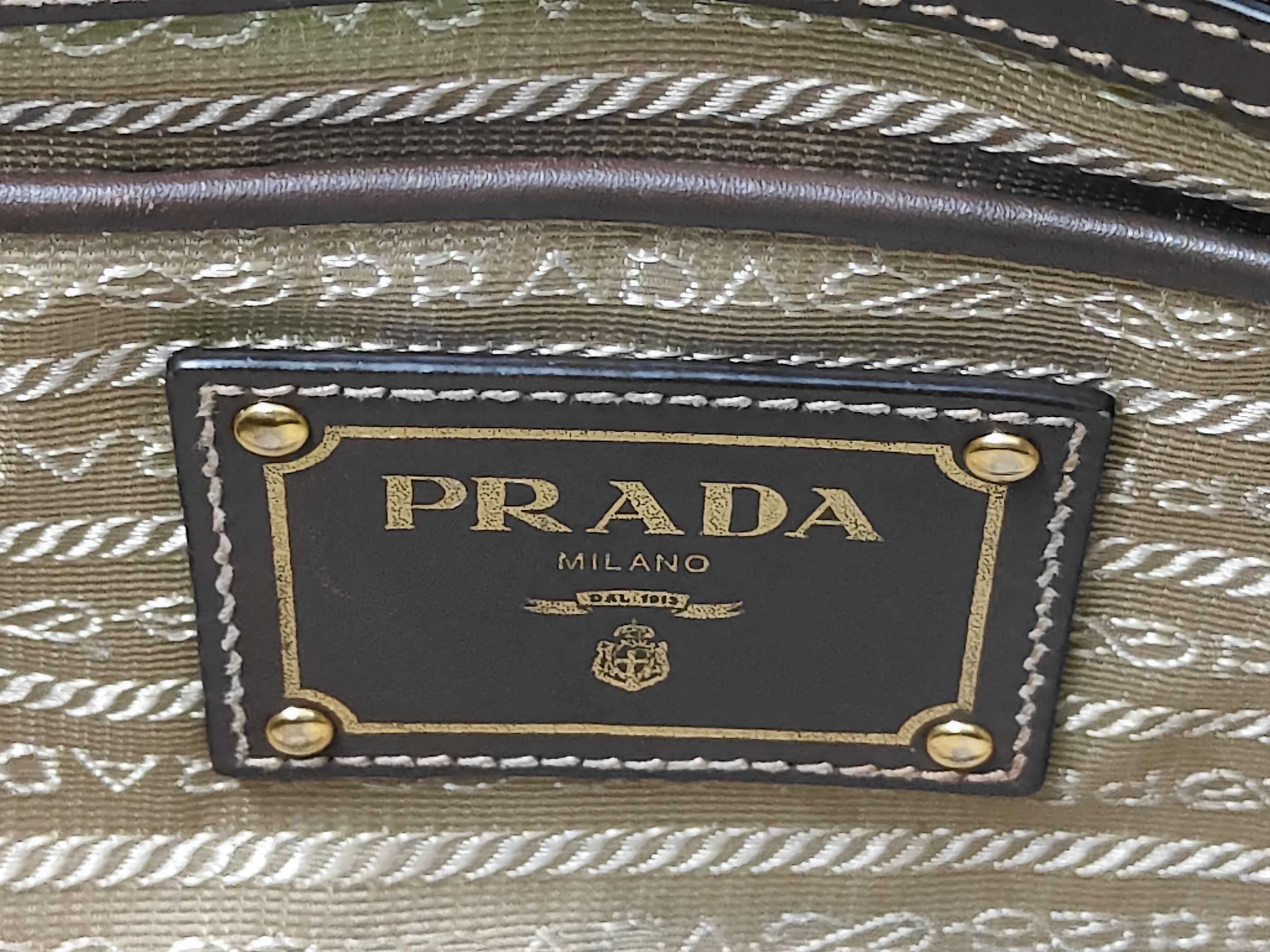 Jacquard Ribbon Tote Bag Handbag — view 9