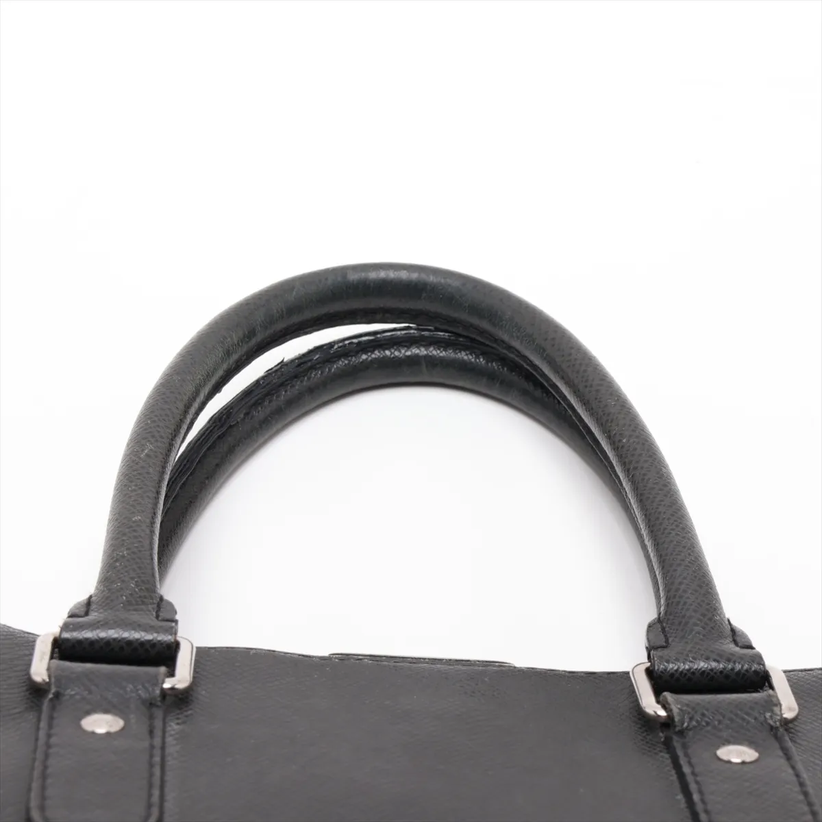 Taiga Anton Tote M33433 MB2177 Black, aftermarket zipper pull — view 6