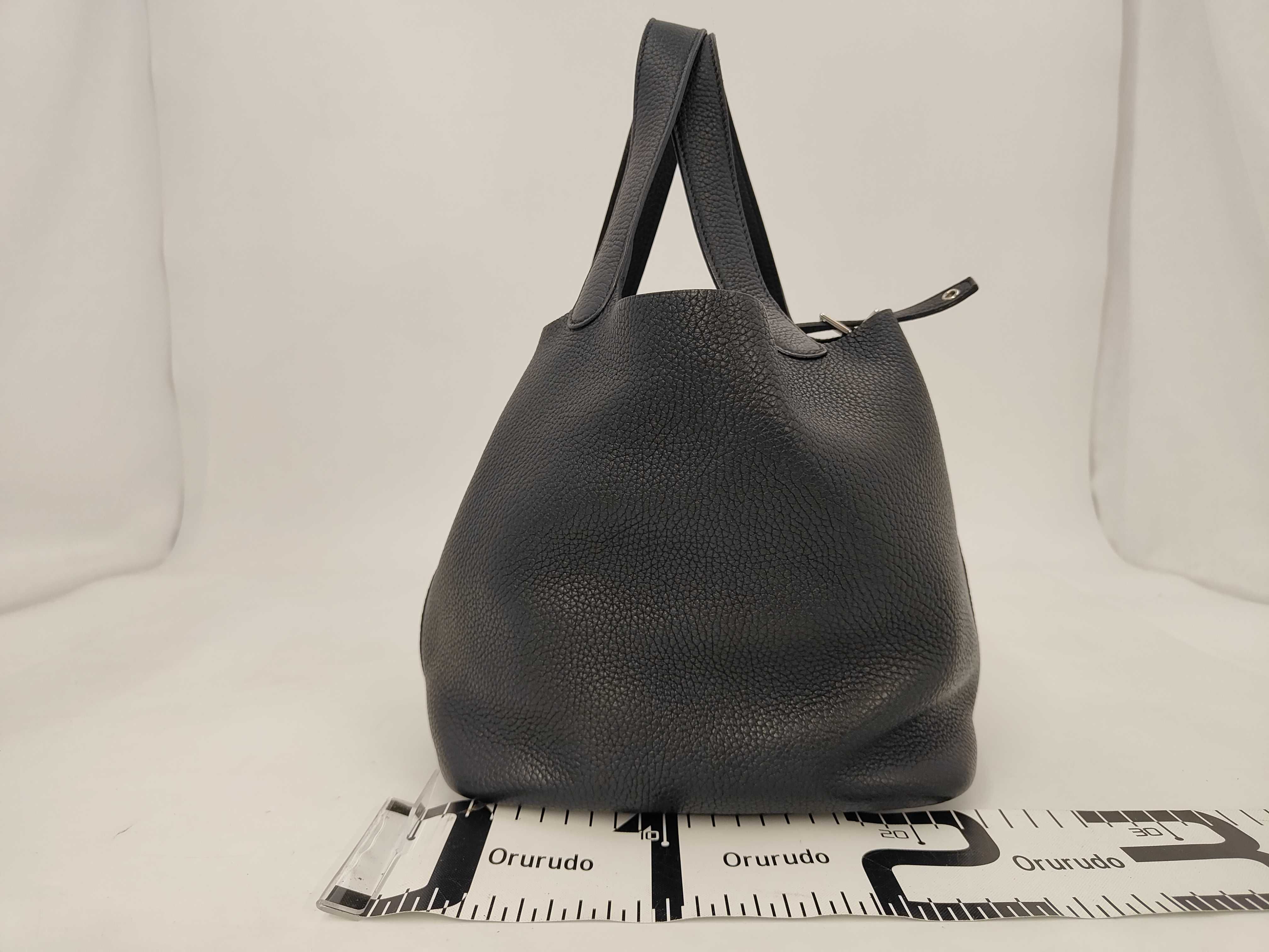 Picotin Lock MM Noir (Y stamp) handbag — view 2