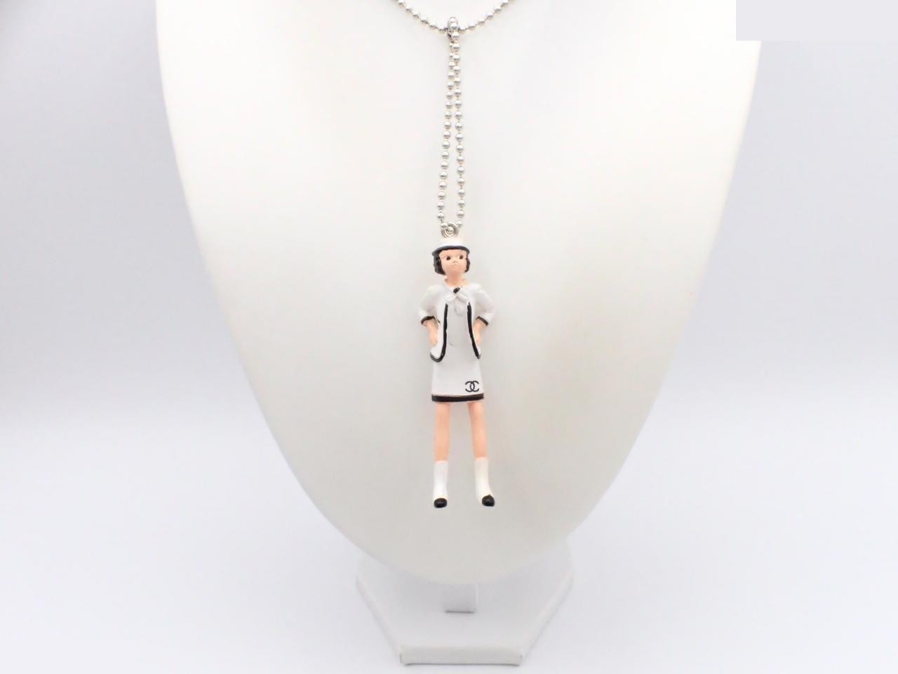 Mademoiselle Doll Necklace Set, Chain approx. 78cm