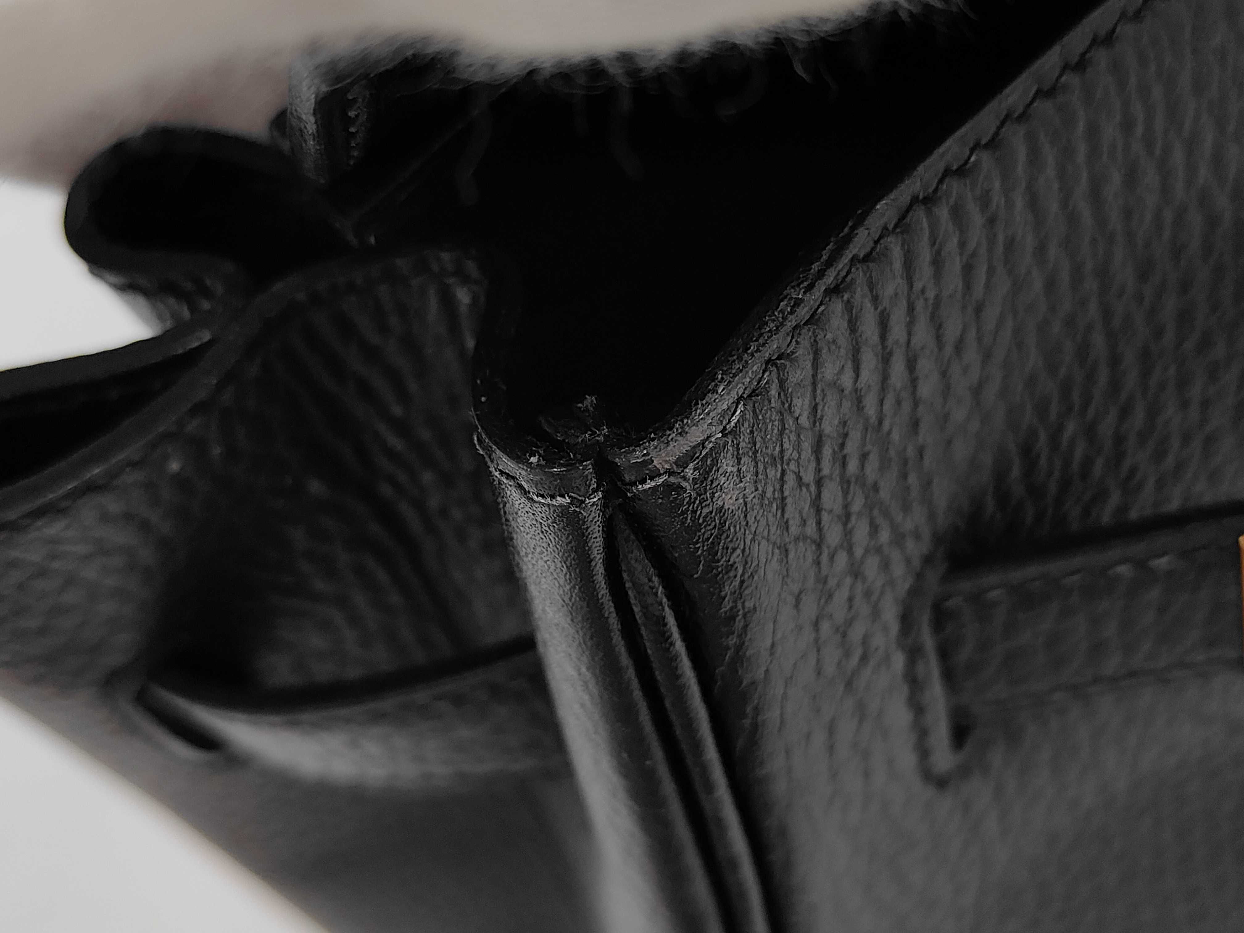 Birkin 35 Ardennes Black Gold Hardware ?A Stamp Handbag — view 15