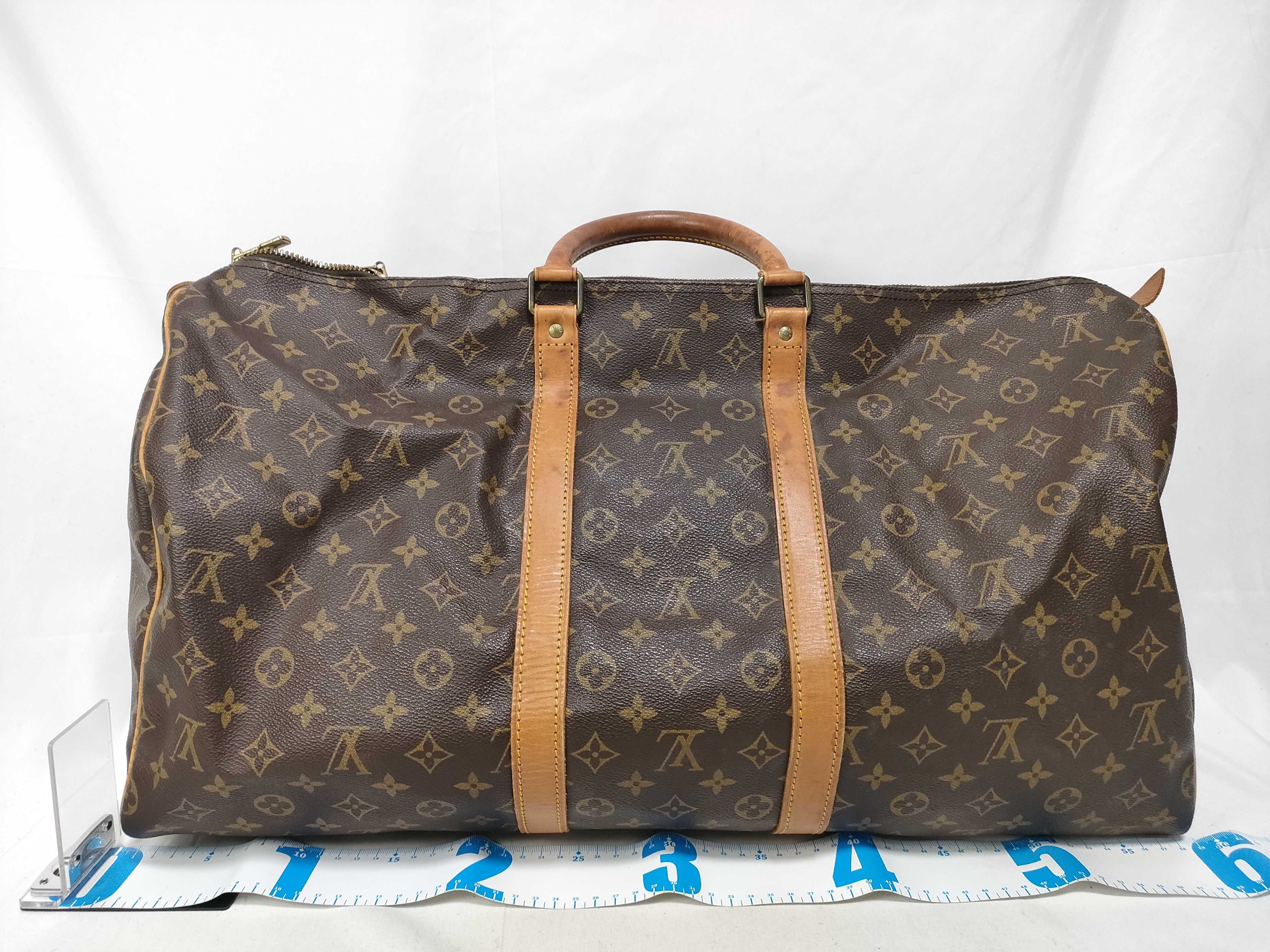 Monogram Louis Vuitton Keepall Boston Bag — view 2