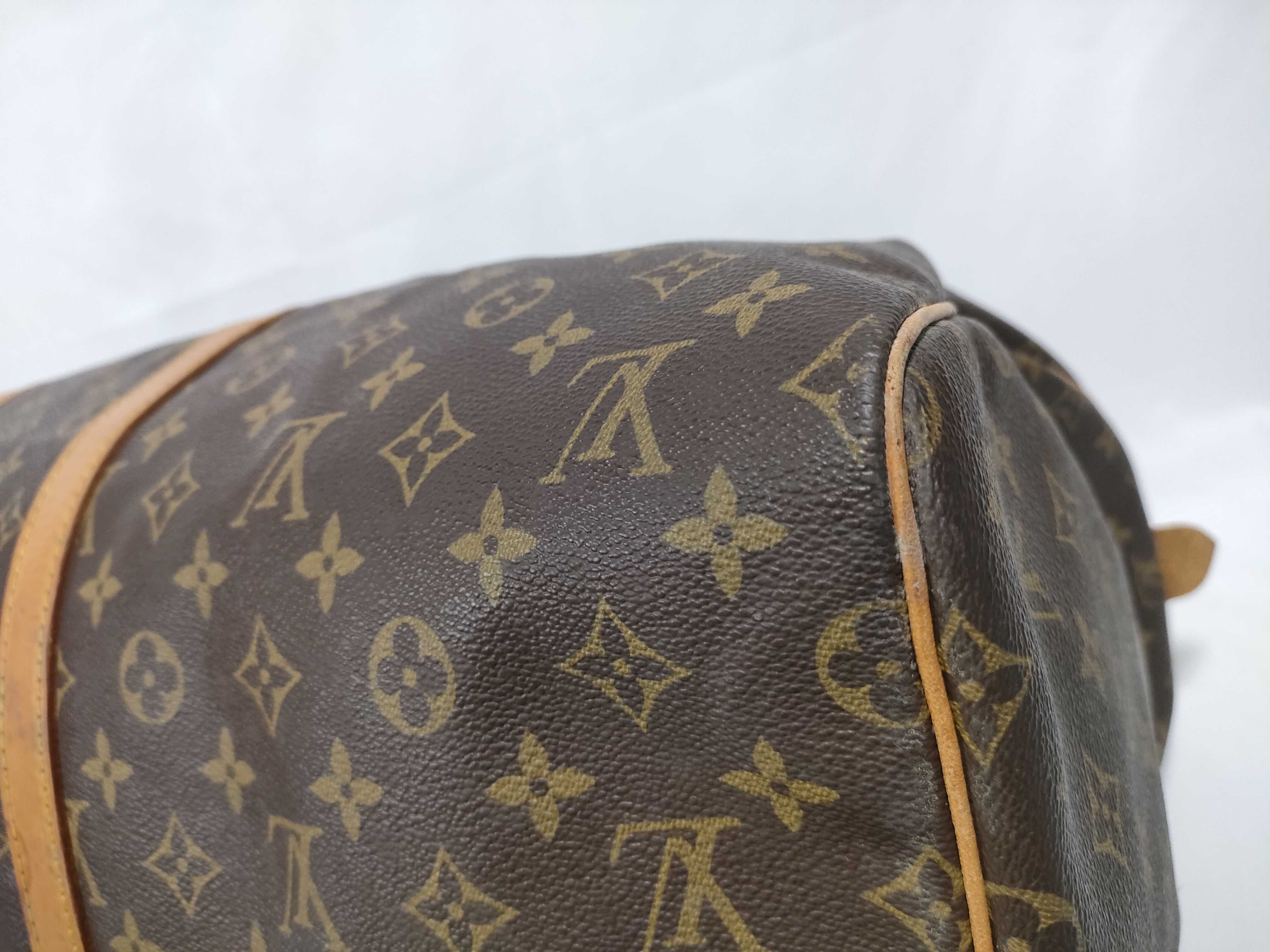 Monogram Louis Vuitton Keepall Boston Bag — view 6