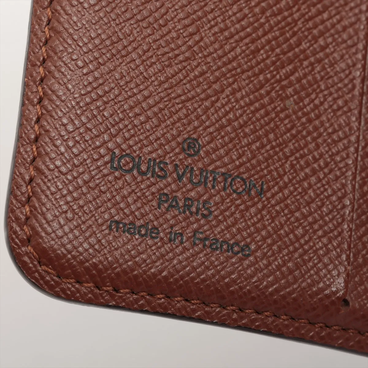 Monogram Compact Zip M61667 CT0054 Brown Compact Wallet — view 7