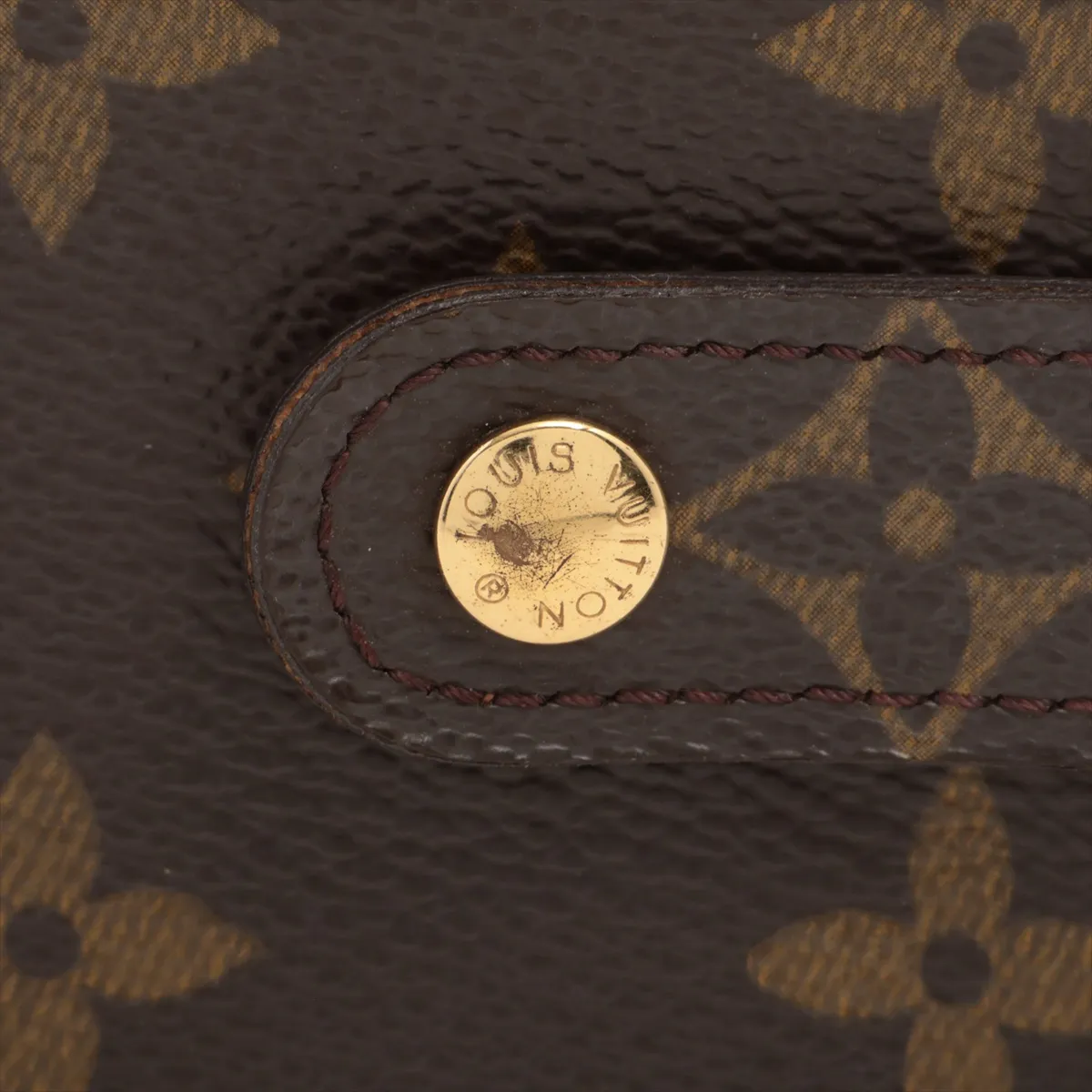 Monogram Compact Zip M61667 CT0054 Brown Compact Wallet — view 10