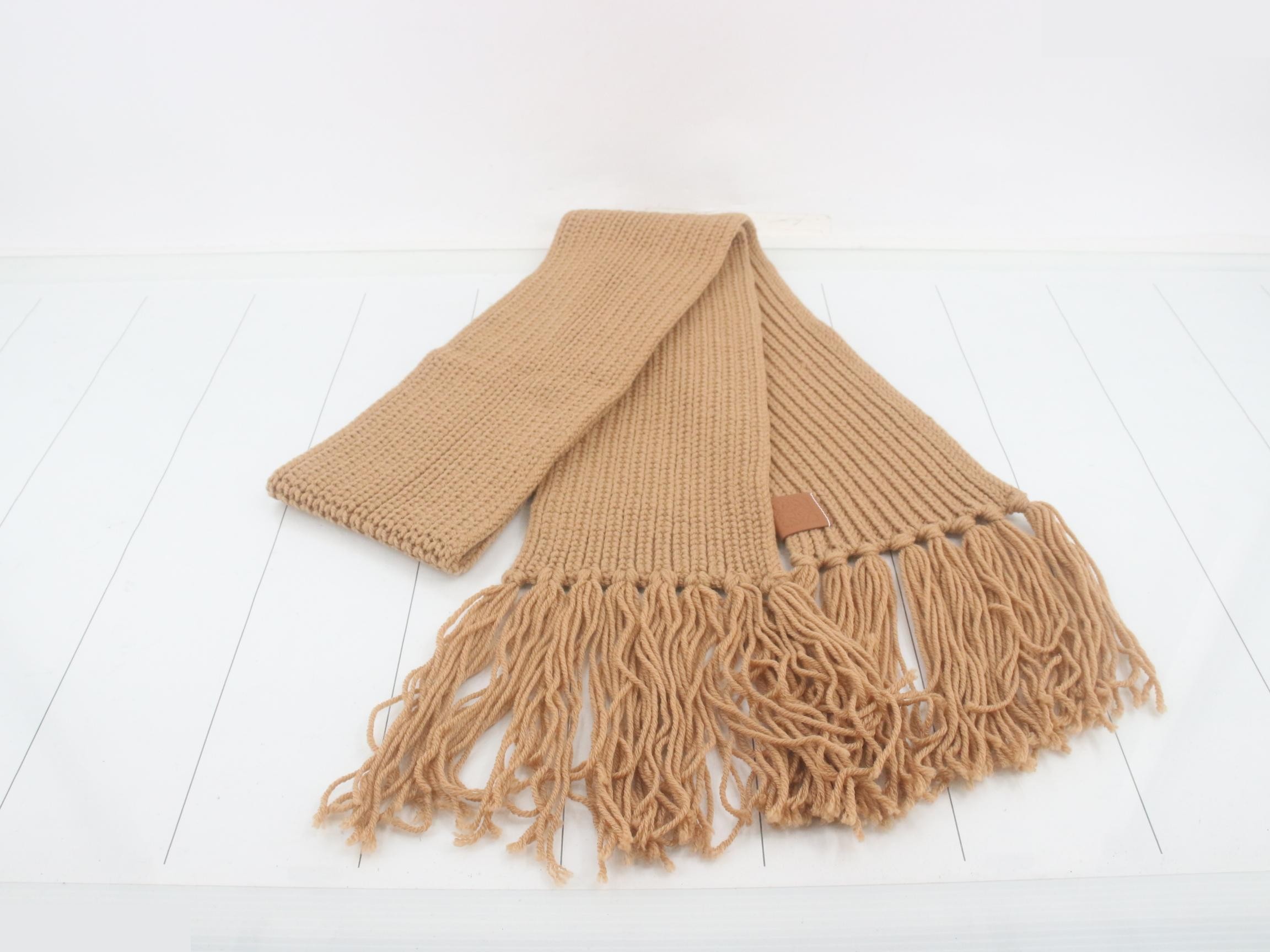 Anagram Wool Camel Scarf — view 3
