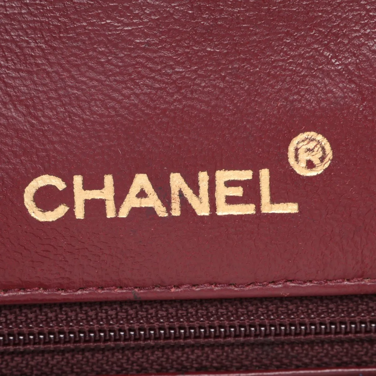 Matelassé Lambskin Double Flap Double Chain Bag, Black with Gold Hardware, 0955717 (Serial Number in the 0s) — view 11
