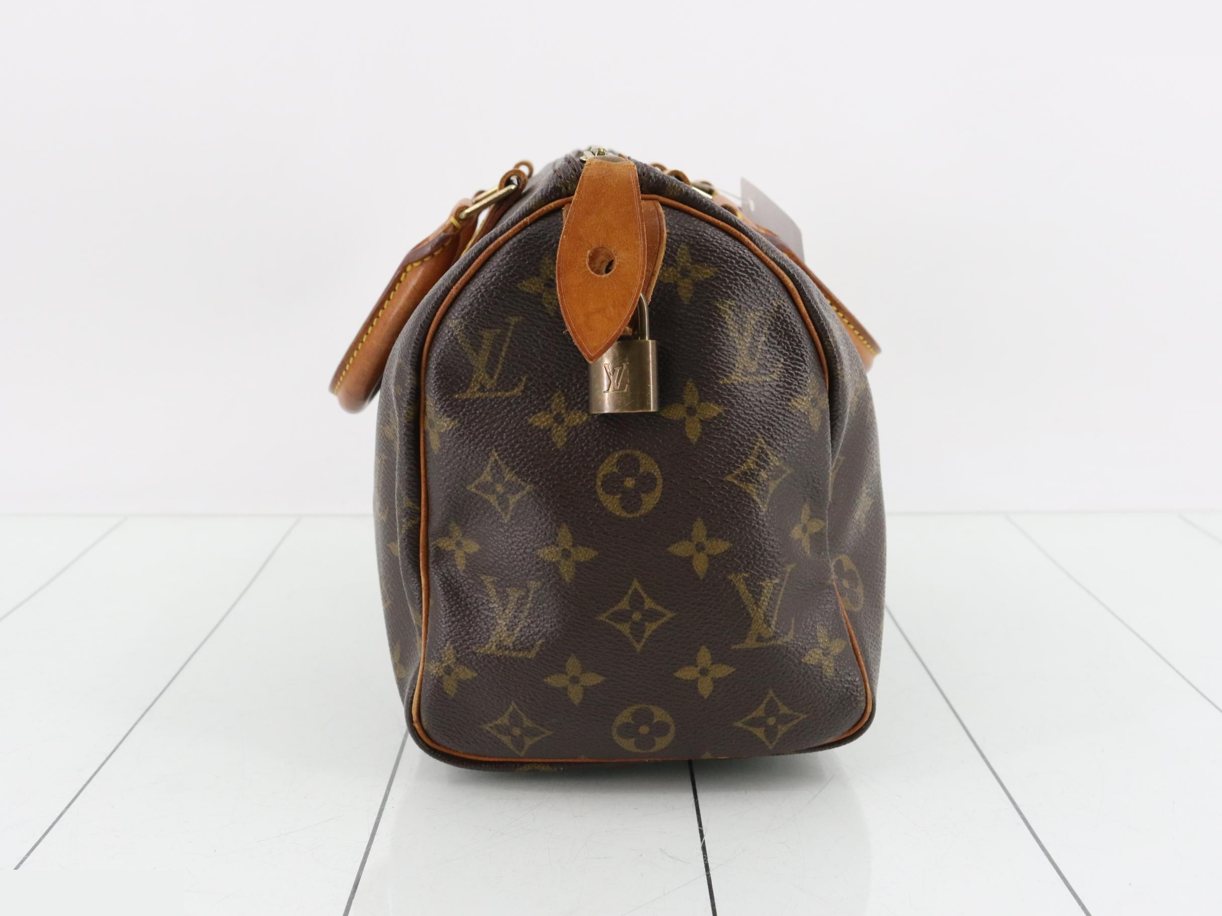 Speedy 25 Monogram Brown Handbag — view 3