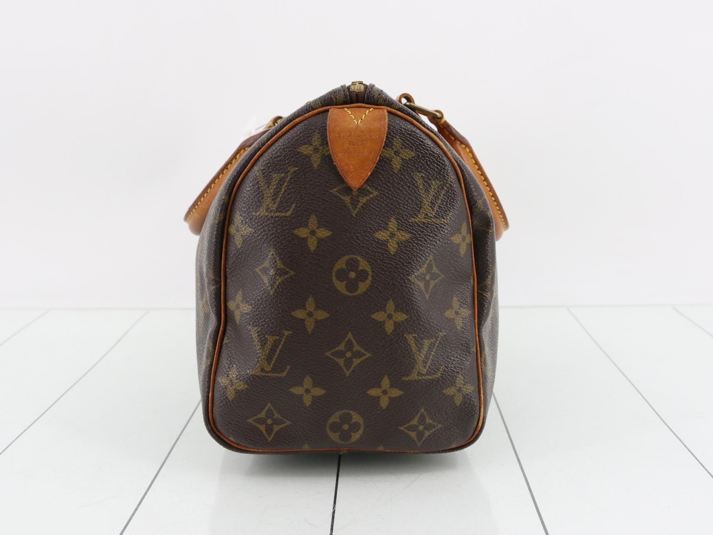 Speedy 25 Monogram Brown Handbag — view 4