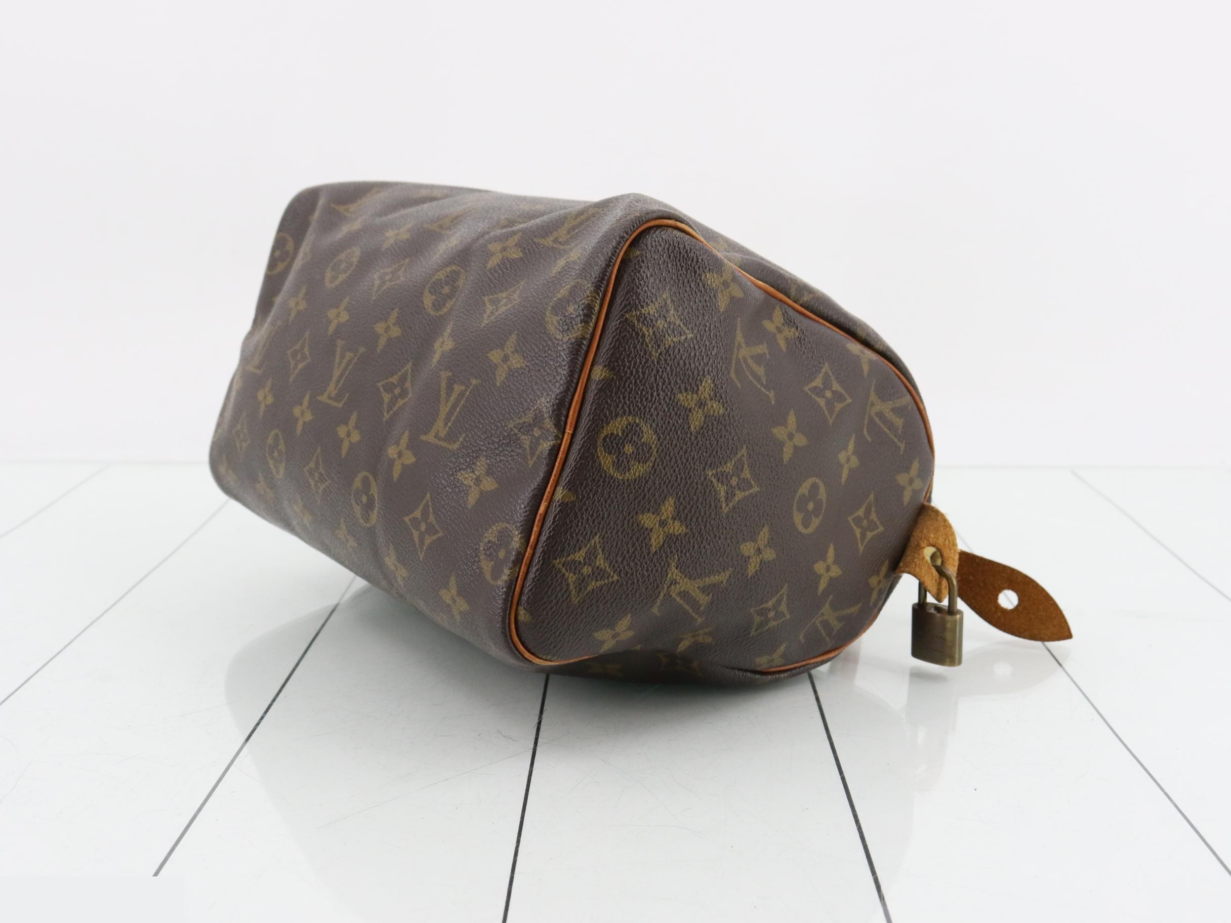 Speedy 25 Monogram Brown Handbag — view 6