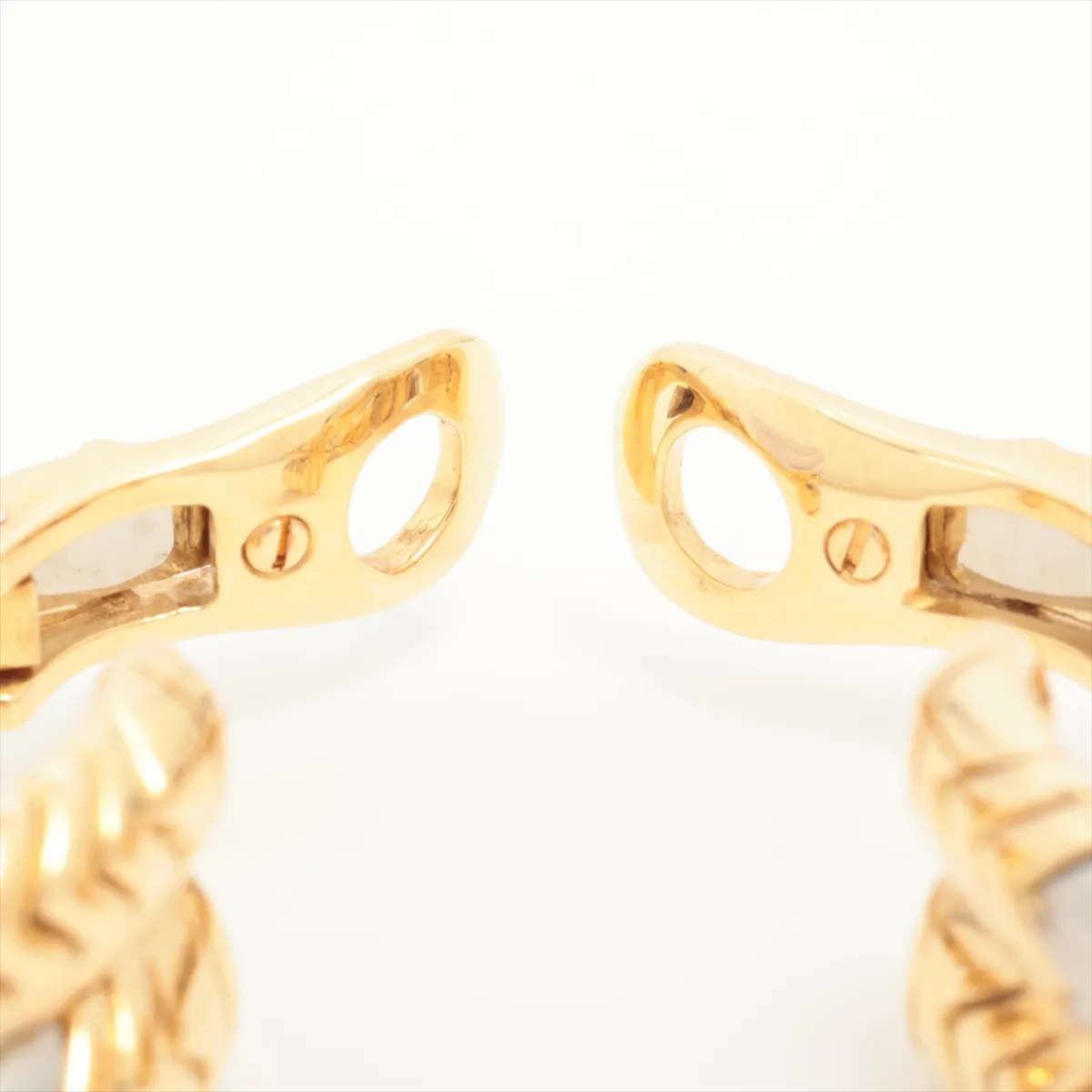 Bulgari Spiga earrings 750(YG)×SS 30.8g — view 4