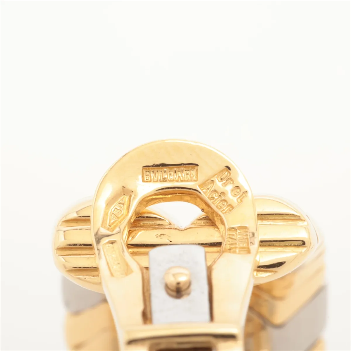 Bulgari Spiga earrings 750(YG)×SS 30.8g — view 5