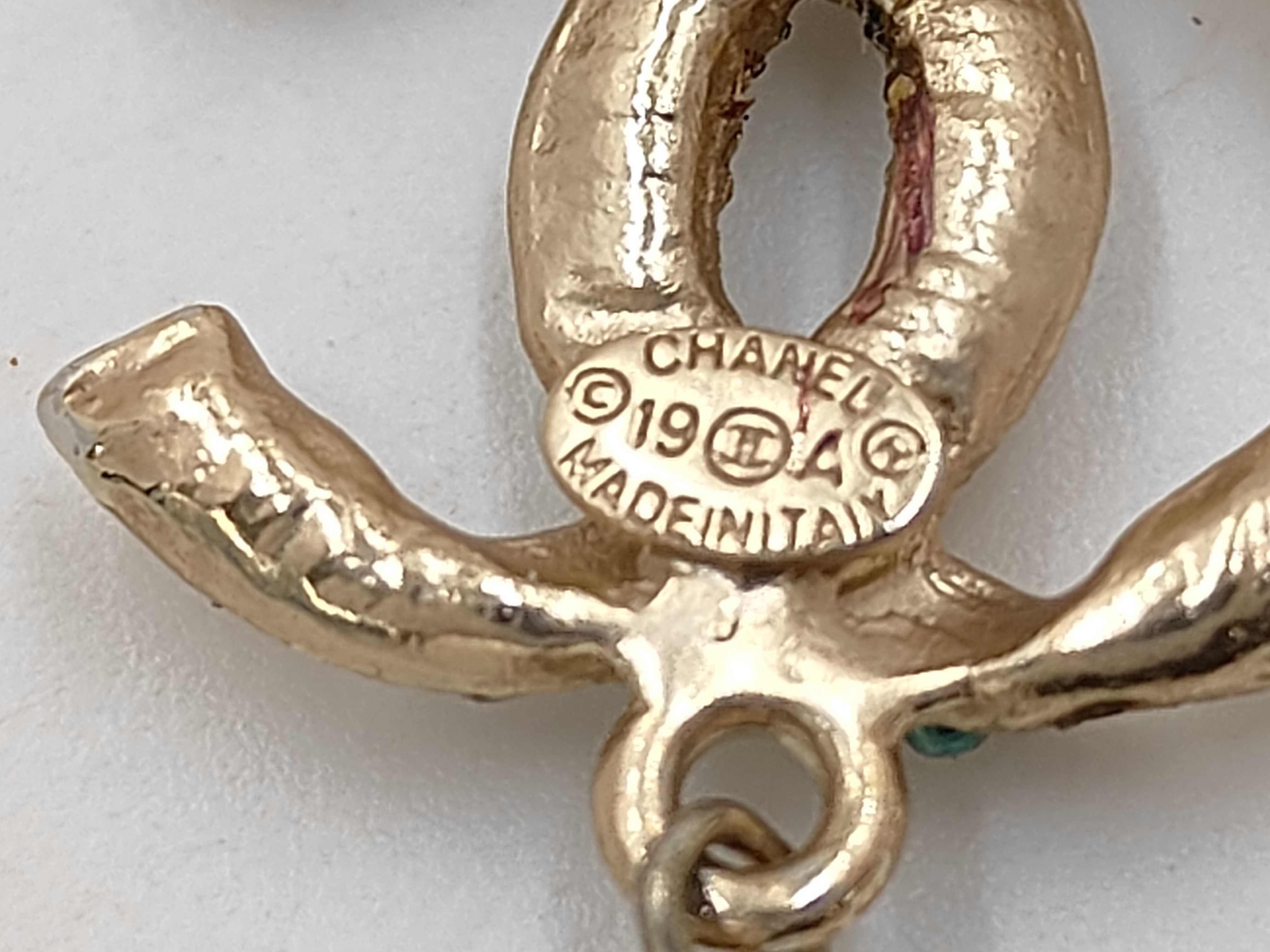 Coco Mark Pearl Earrings — view 4