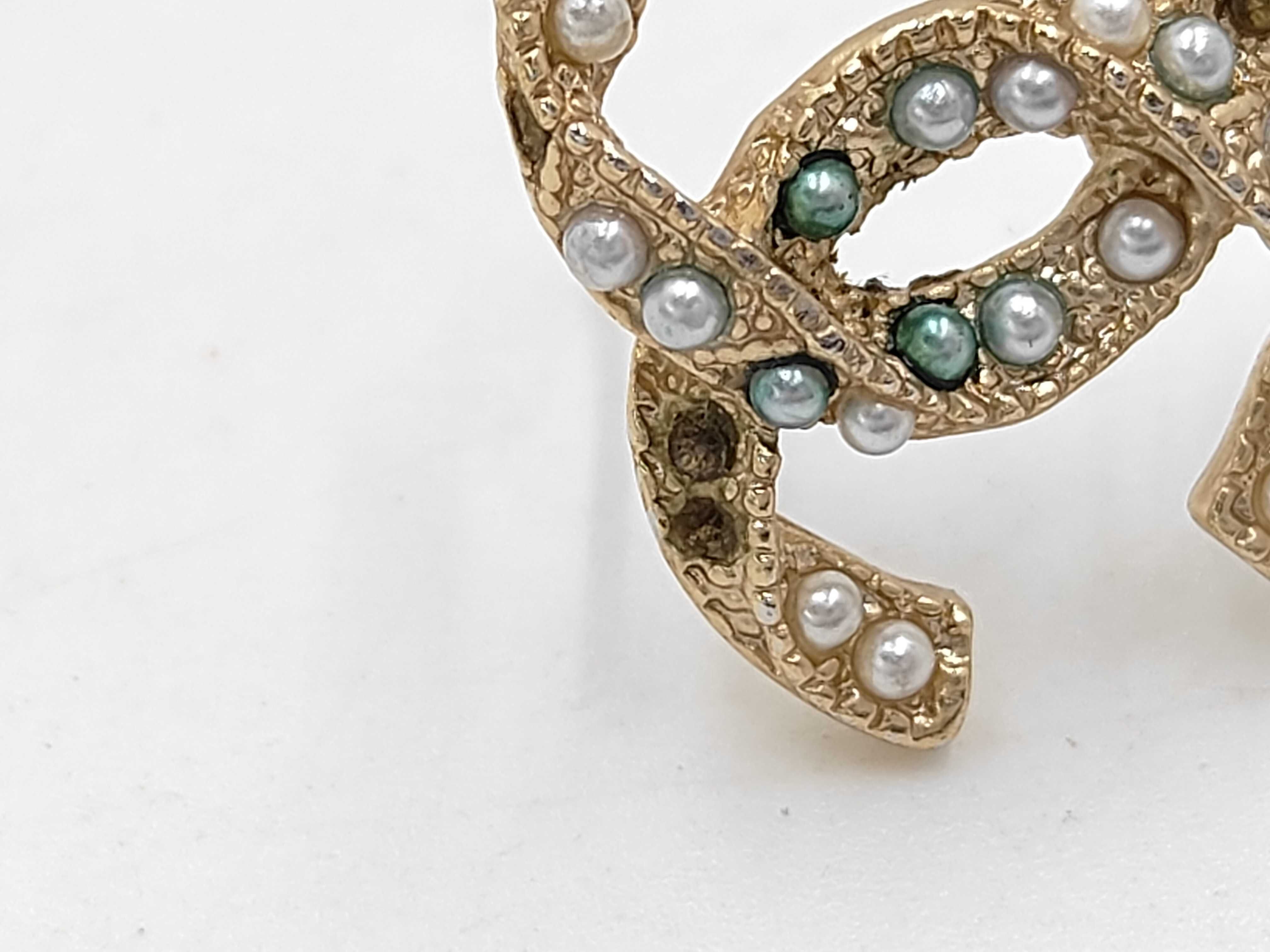 Coco Mark Pearl Earrings — view 6