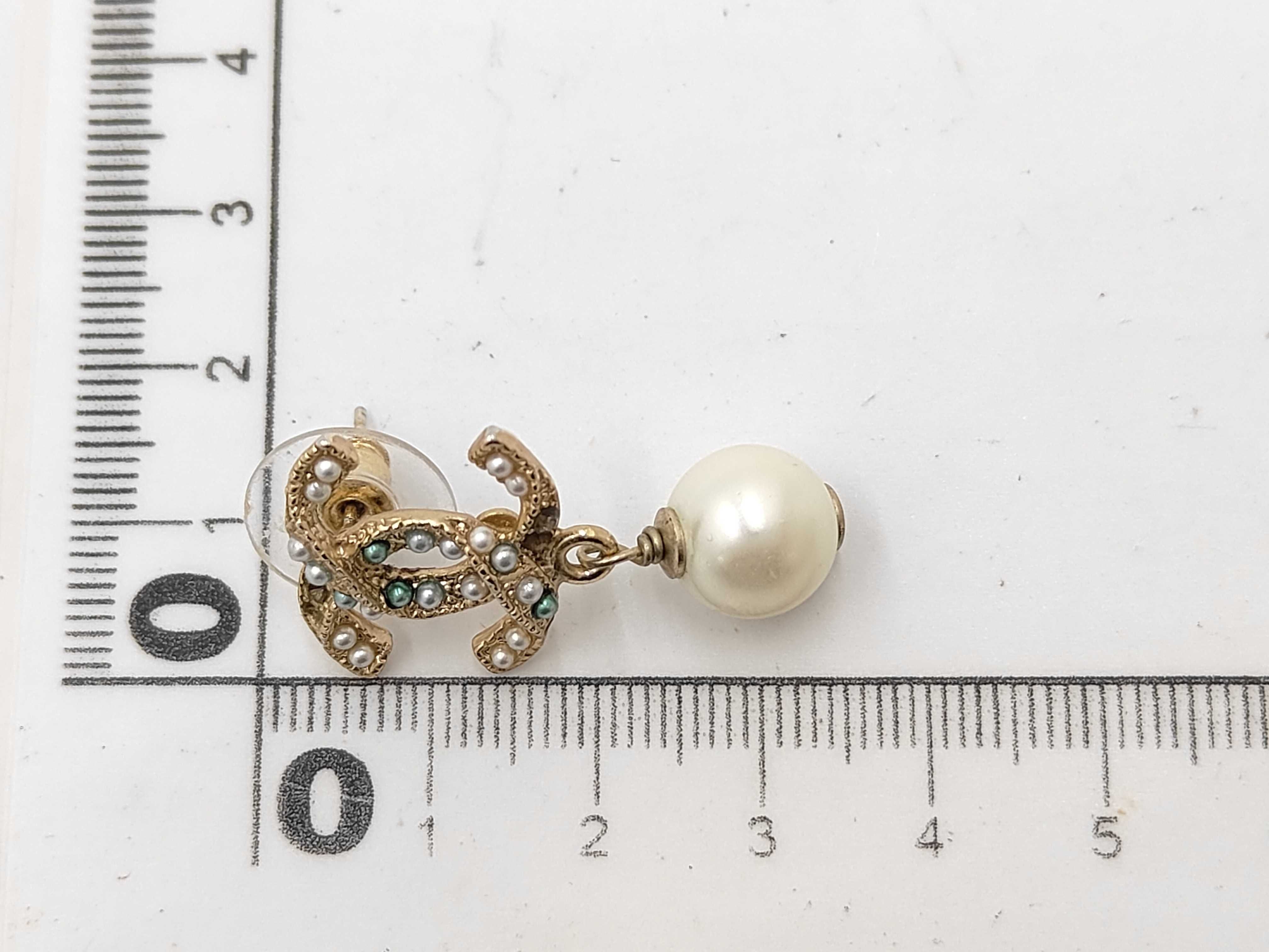 Coco Mark Pearl Earrings — view 7