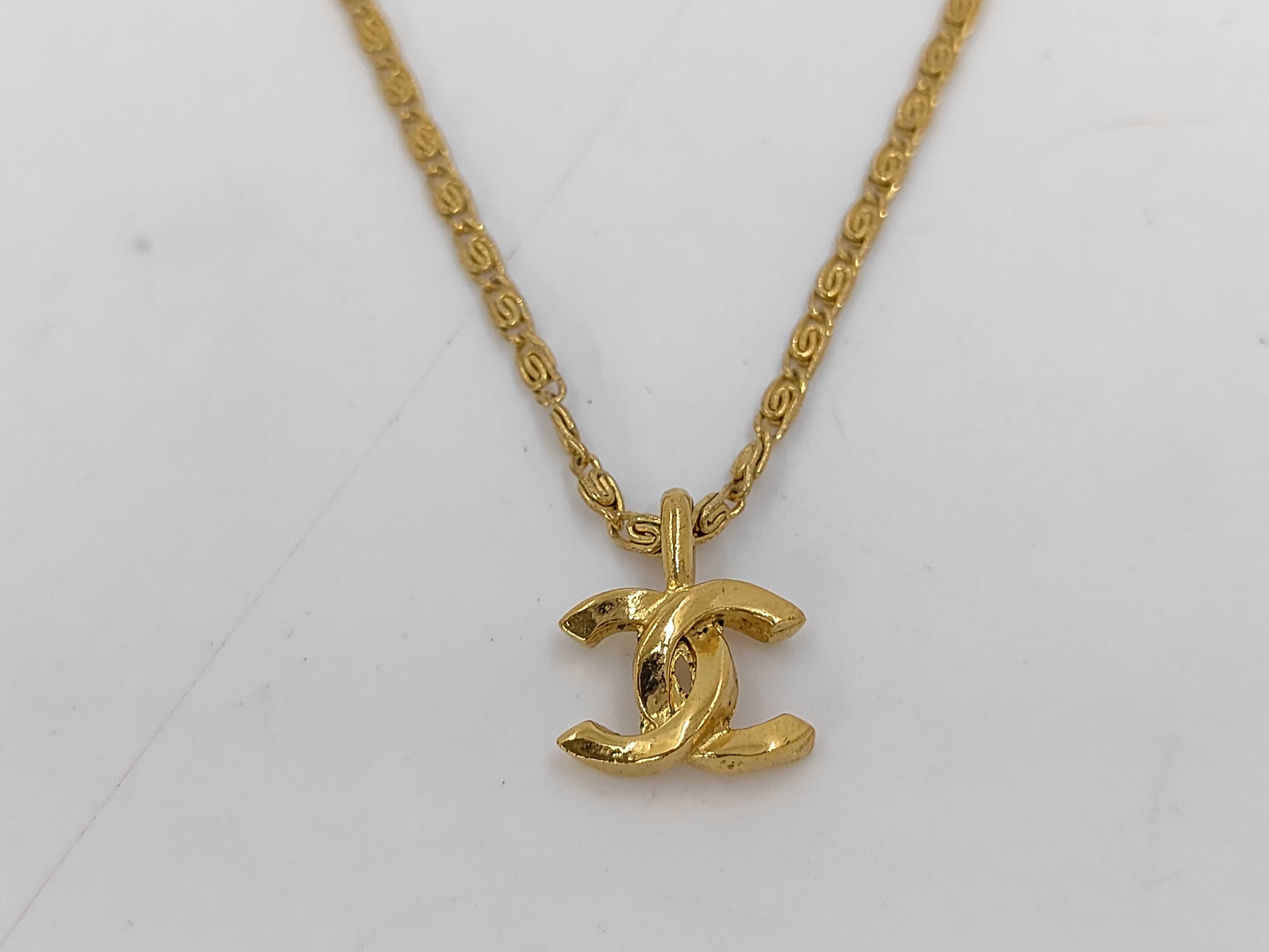 Coco Mark GP Necklace (with markings) — view 2