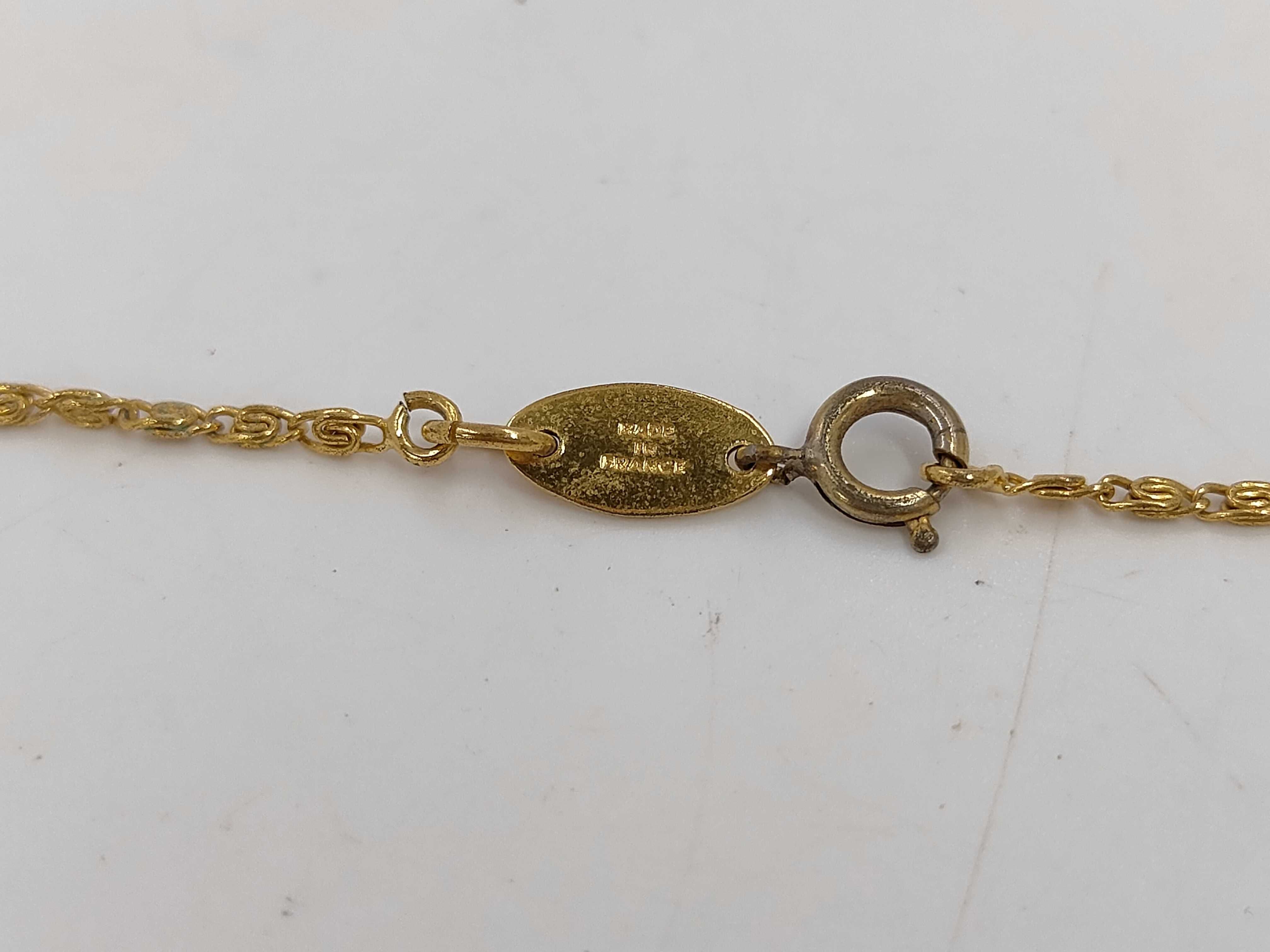 Coco Mark GP Necklace (with markings) — view 3