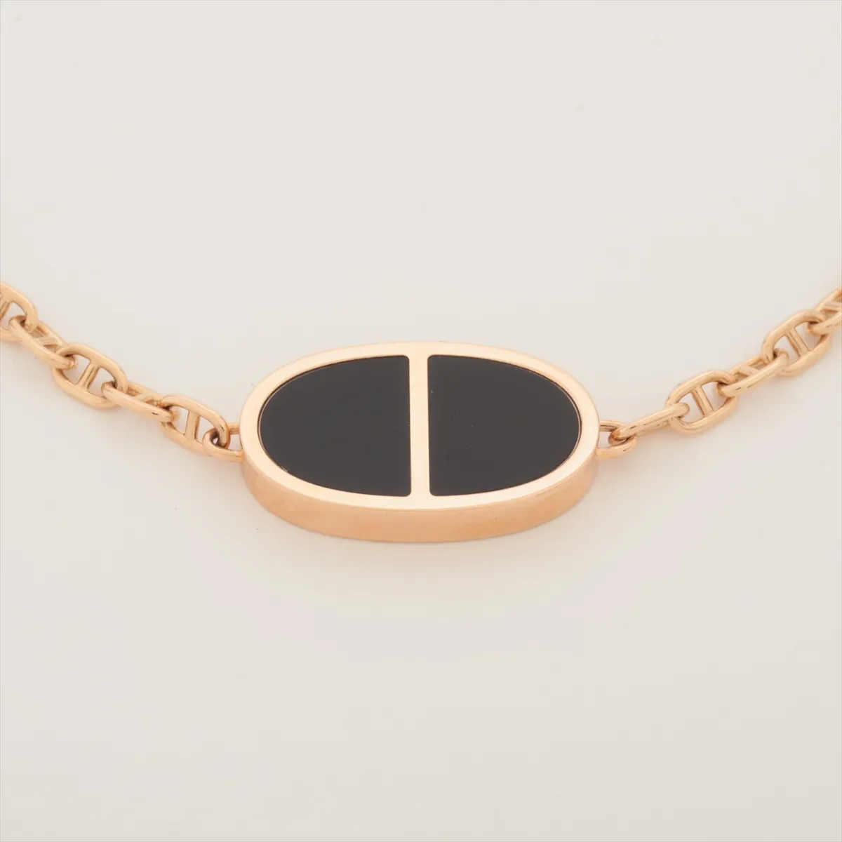 Chaine d'Ancre Verso Diamond Bracelet, 750 (PG) x Ceramic, 7.7g, 15 24A657627, — view 3