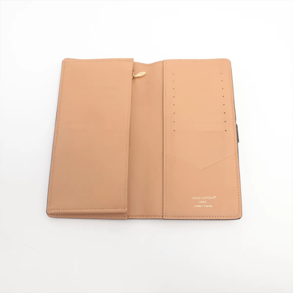 Taurillon LV Vertical Wallet Compact M81330 Noir Long Wallet RFID Reactive — view 3