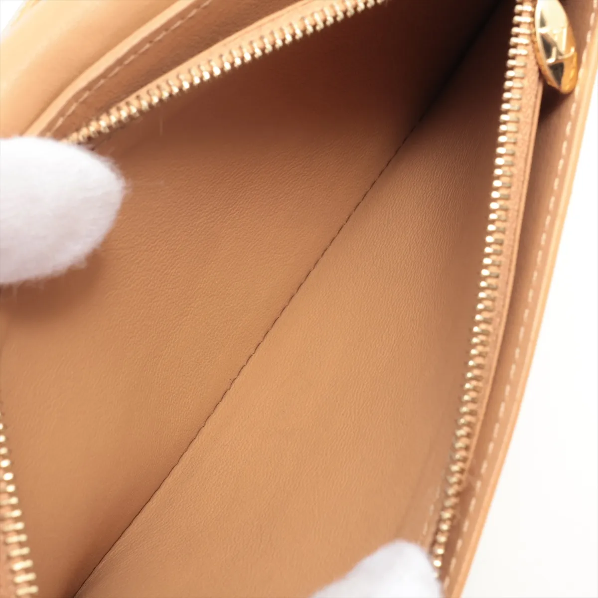 Taurillon LV Vertical Wallet Compact M81330 Noir Long Wallet RFID Reactive — view 6