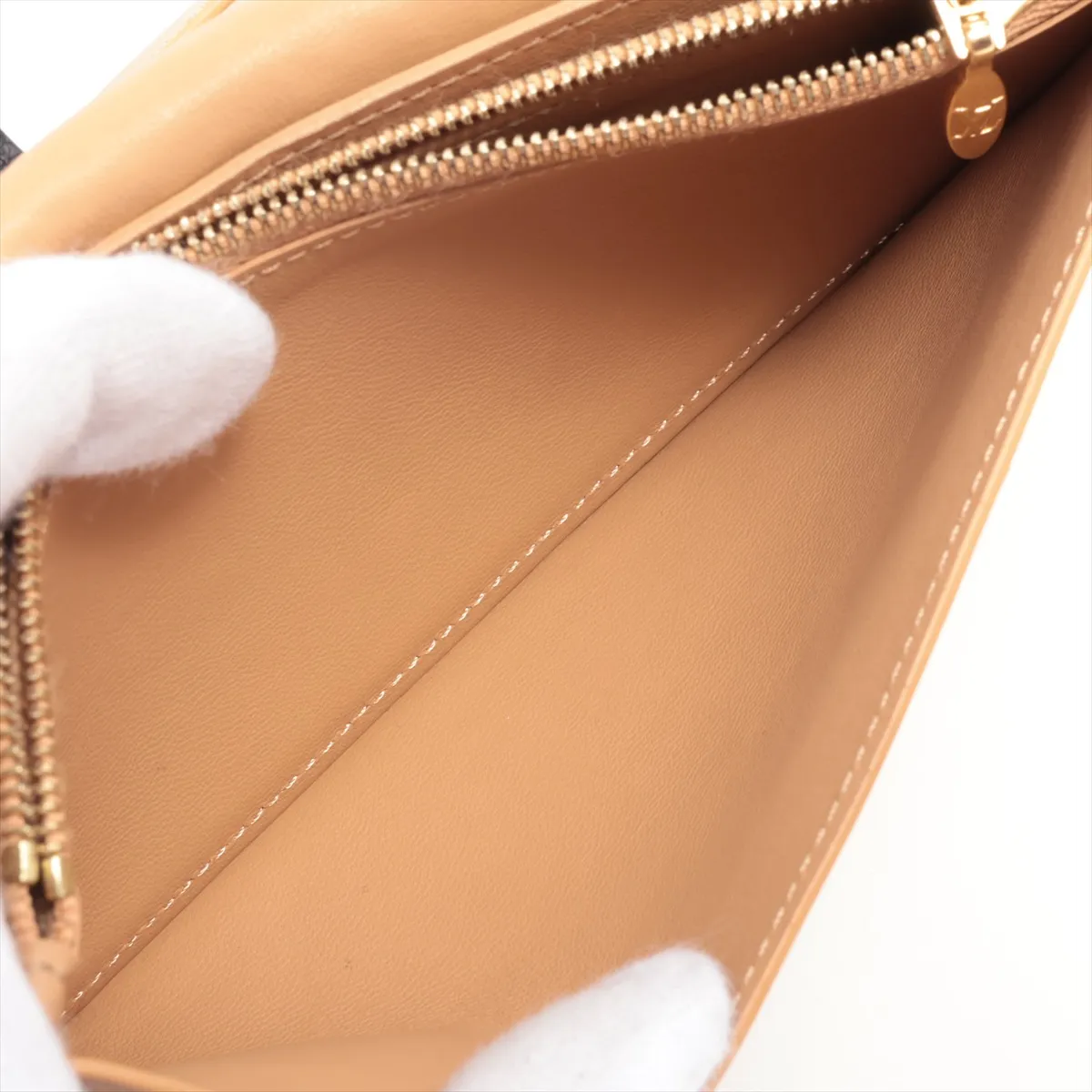 Taurillon LV Vertical Wallet Compact M81330 Noir Long Wallet RFID Reactive — view 7