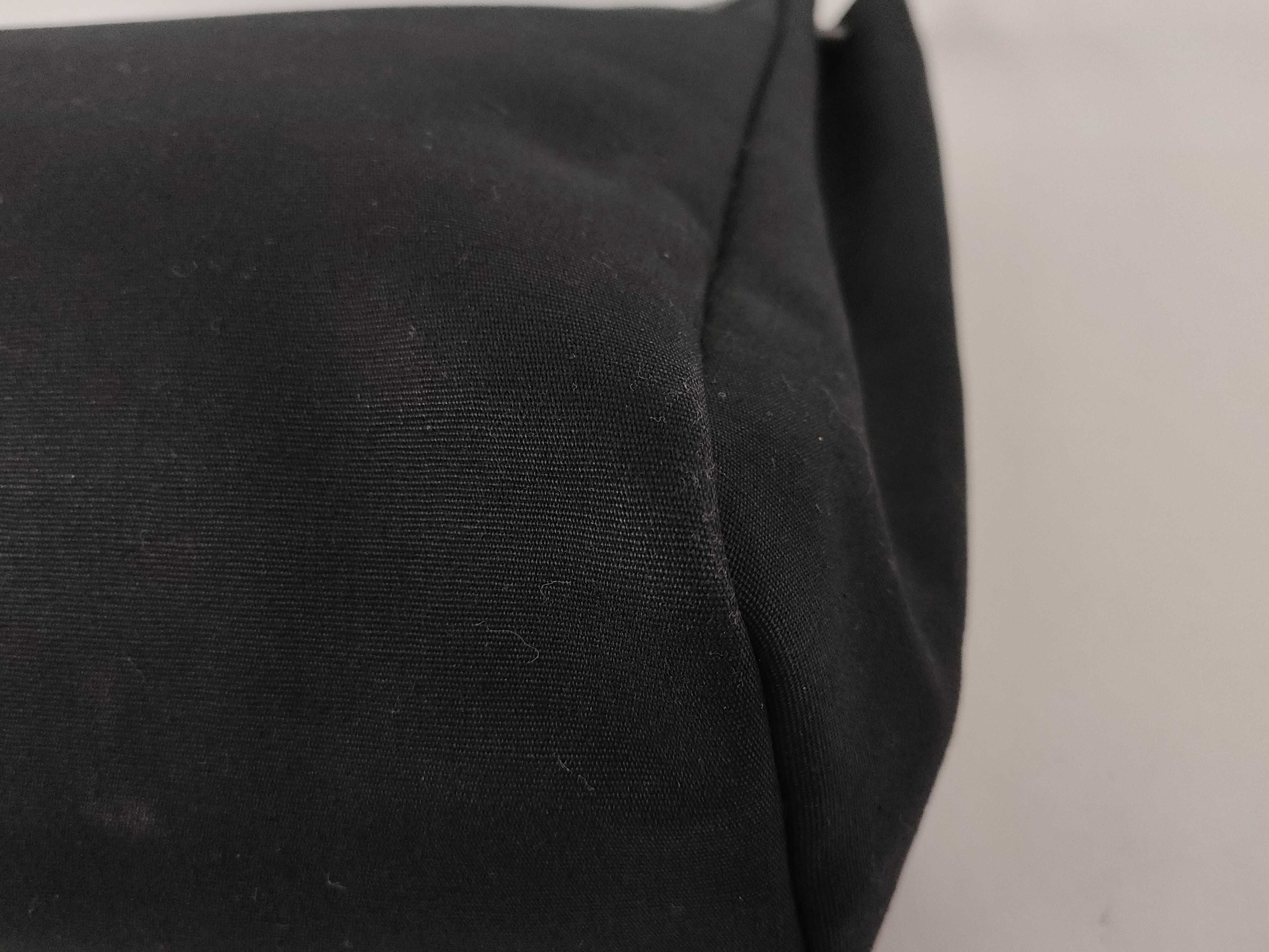 Herbag Ad MM Black Toile H C stamp Shoulder bag — view 7