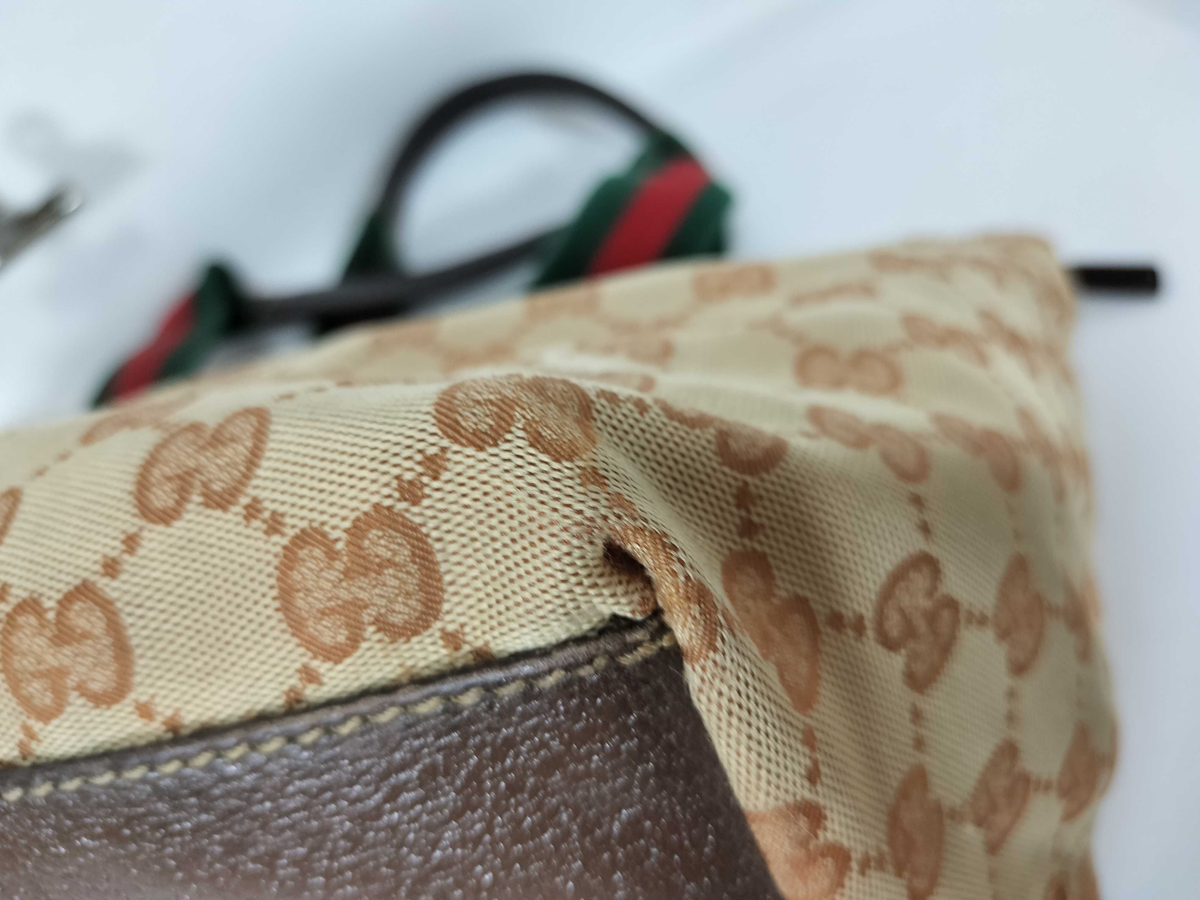 GG Jacquard Canvas Shopper Bag (Handbag) — view 6