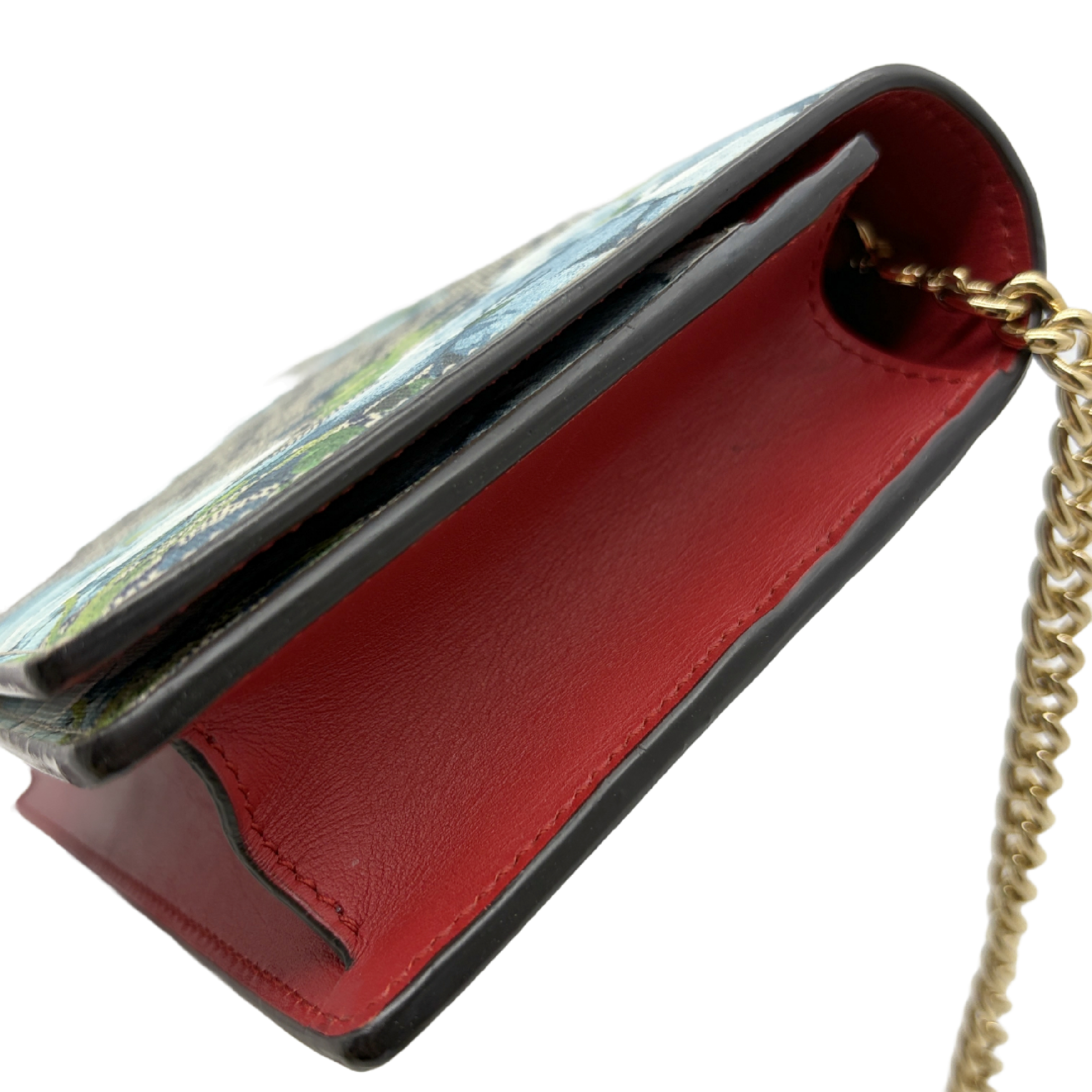 GG Supreme Floral Chain Shoulder Bag — view 6